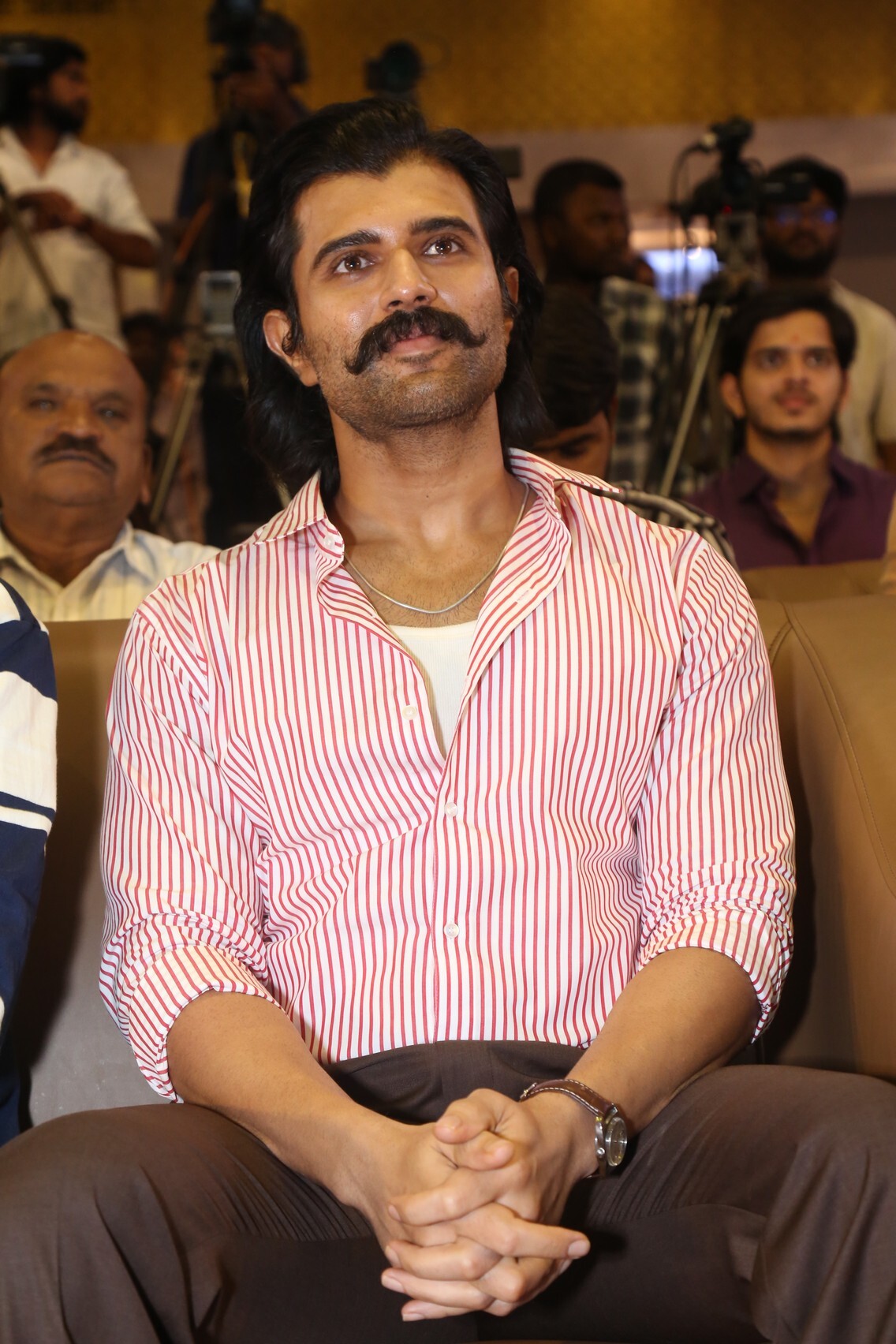 Vijay Deverakonda Stills From Epic Movie Pre Release Event Vijay Deverakonda Stills From Epic Movie Pre Release Event