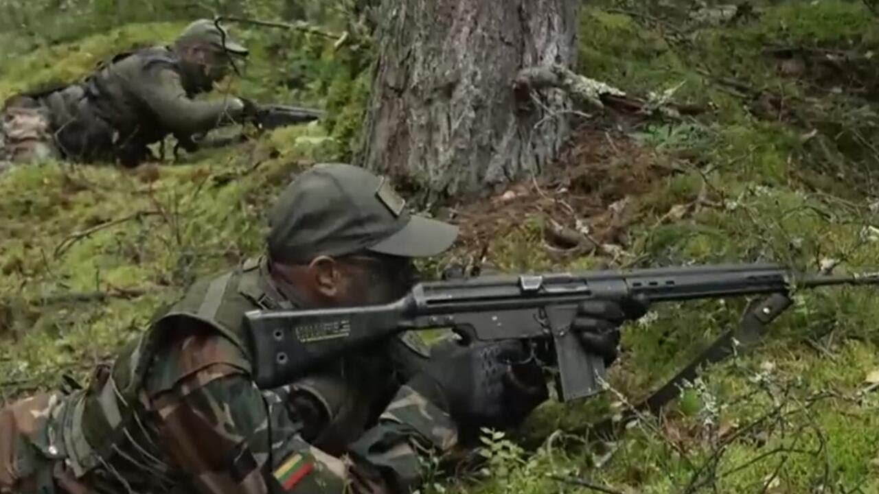 Lithuania prepares for potential war with Russia (Video) Lithuania prepares for potential war with Russia (Video)