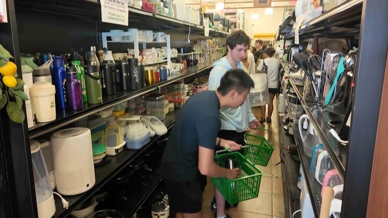 College swap shop helps students and families save money and the environment (Video) College swap shop helps students and families save money and the environment (Video)