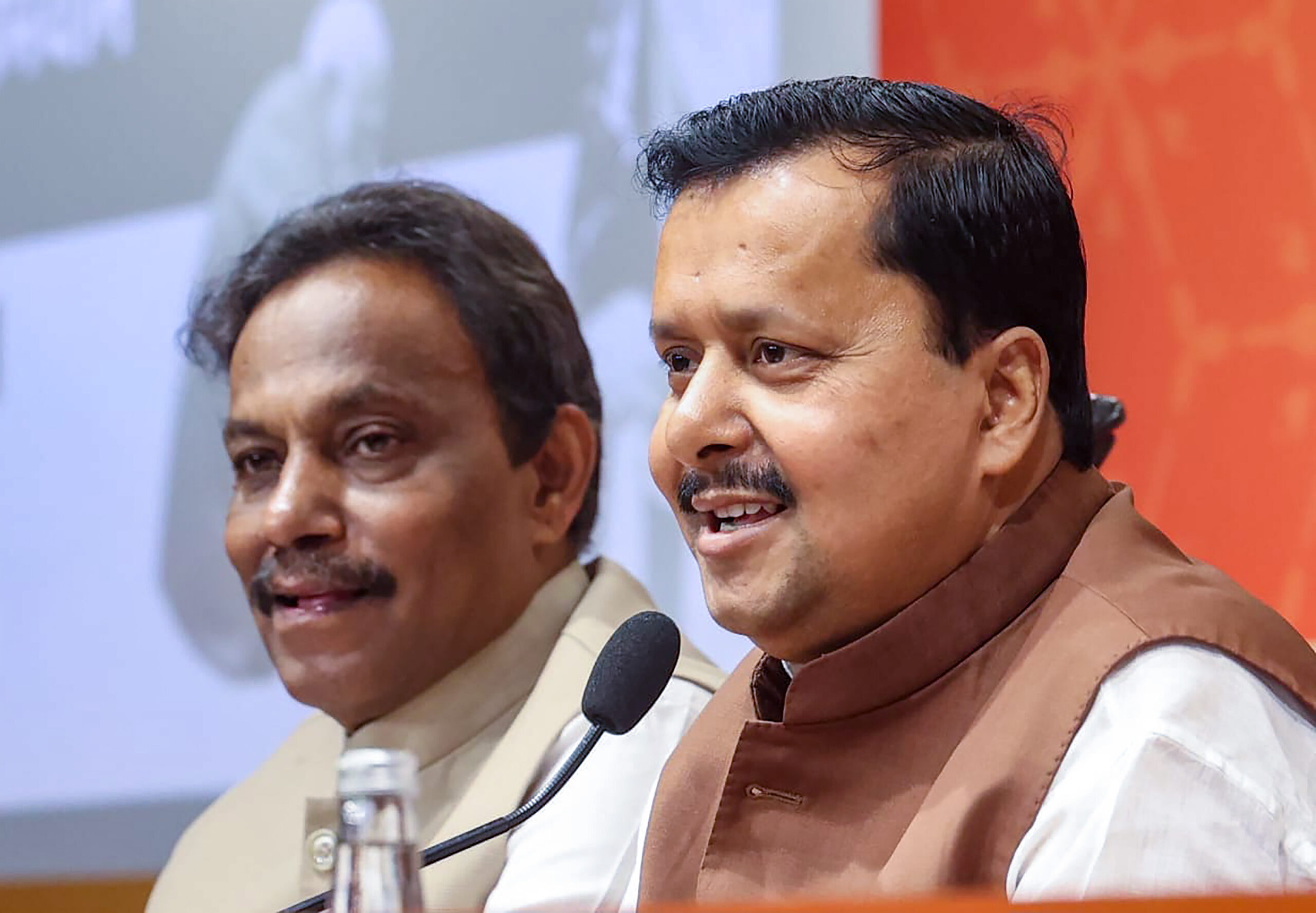 New Delhi: Bharatiya Janata Party (BJP) National President Nitin Nabin addresses a press conference at the party headquarters, in New Delhi on Wednesday, September 9, 2026. (Photo: IANS/Prem Nath Pandey)