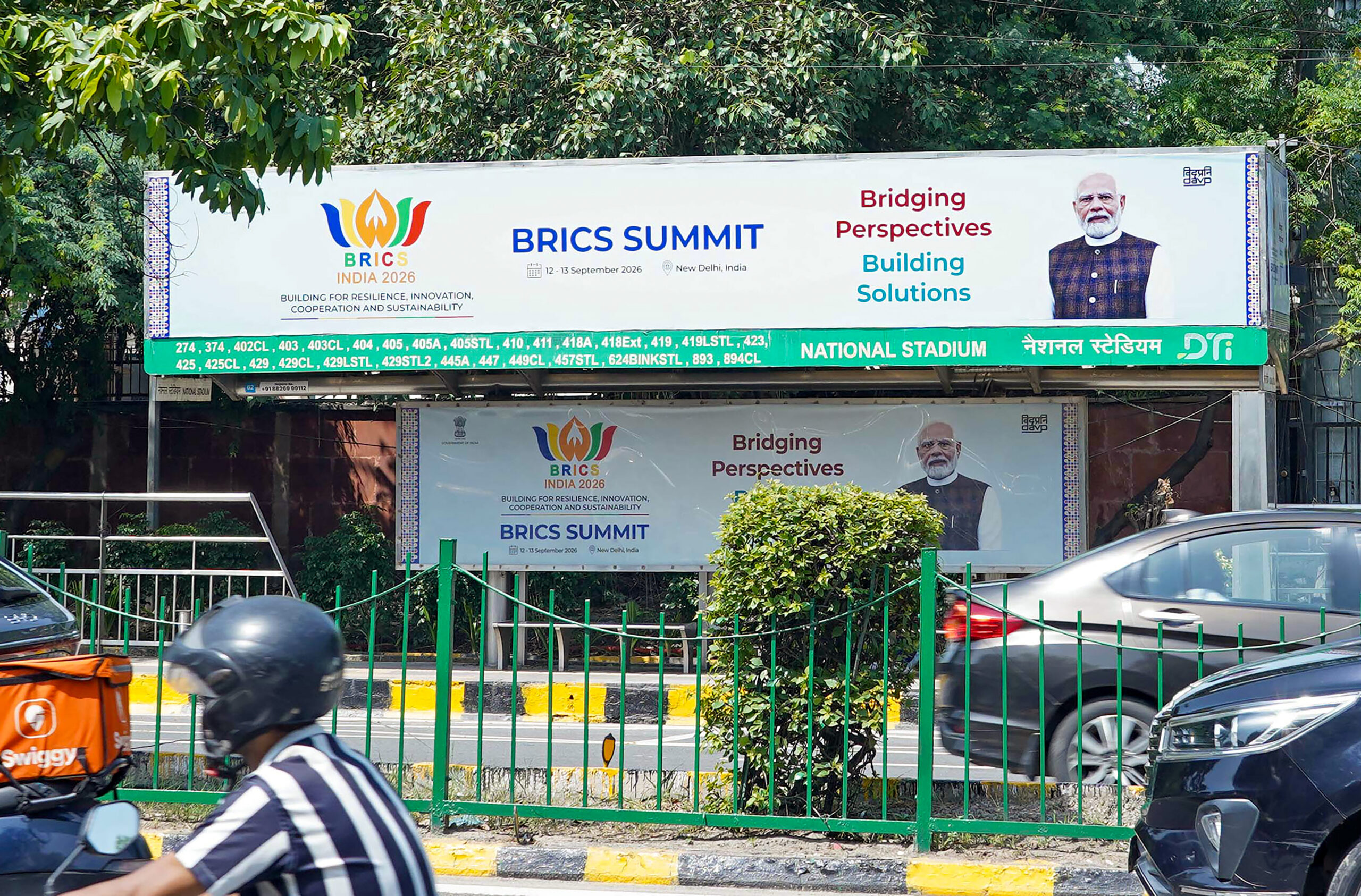 New Delhi: BRICS Summit preparations underway #Gallery New Delhi: BRICS Summit preparations underway #Gallery