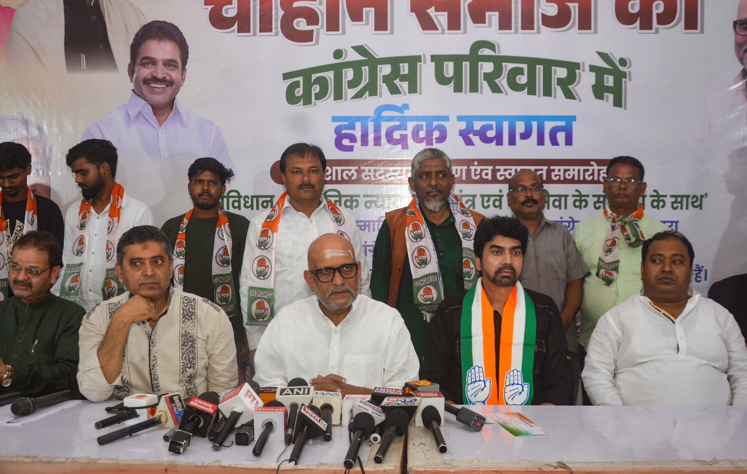 Lucknow: Ajay Rai addresses press conference #Gallery Lucknow: Ajay Rai addresses press conference #Gallery