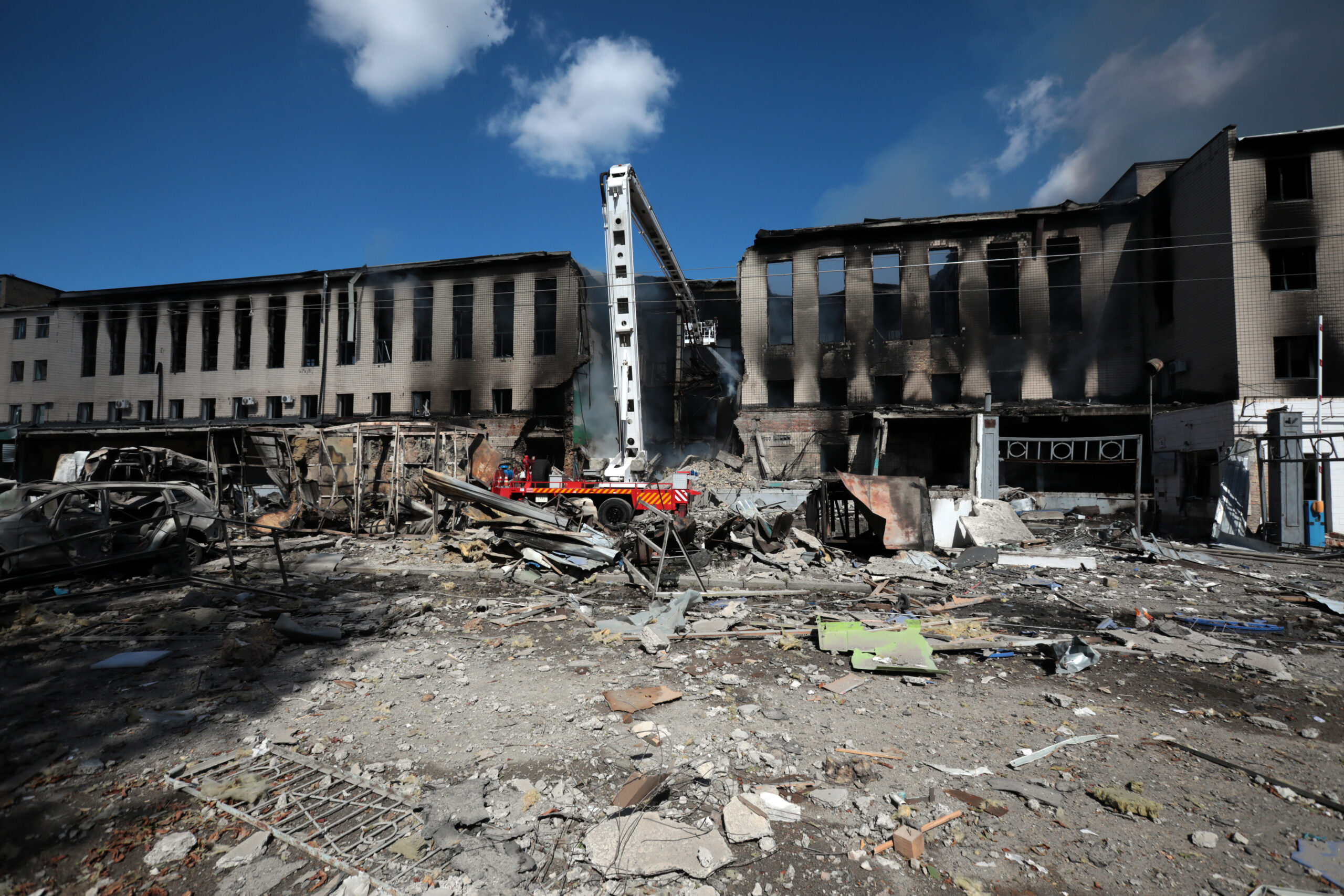 Kyiv: Aftermath of Russian Strikes #Gallery Kyiv: Aftermath of Russian Strikes #Gallery