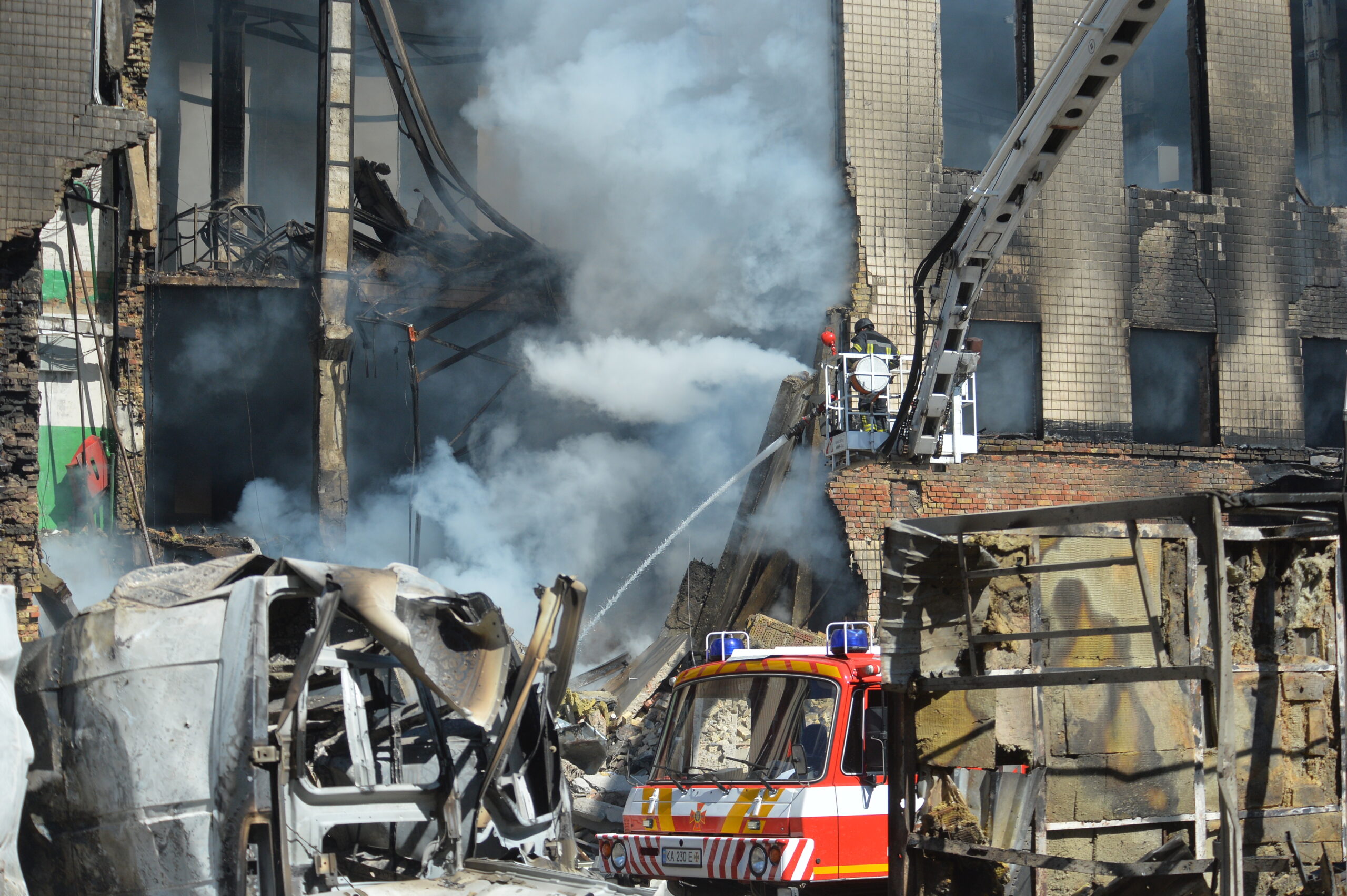 Kyiv: Aftermath of Russian Strikes #Gallery Kyiv: Aftermath of Russian Strikes #Gallery