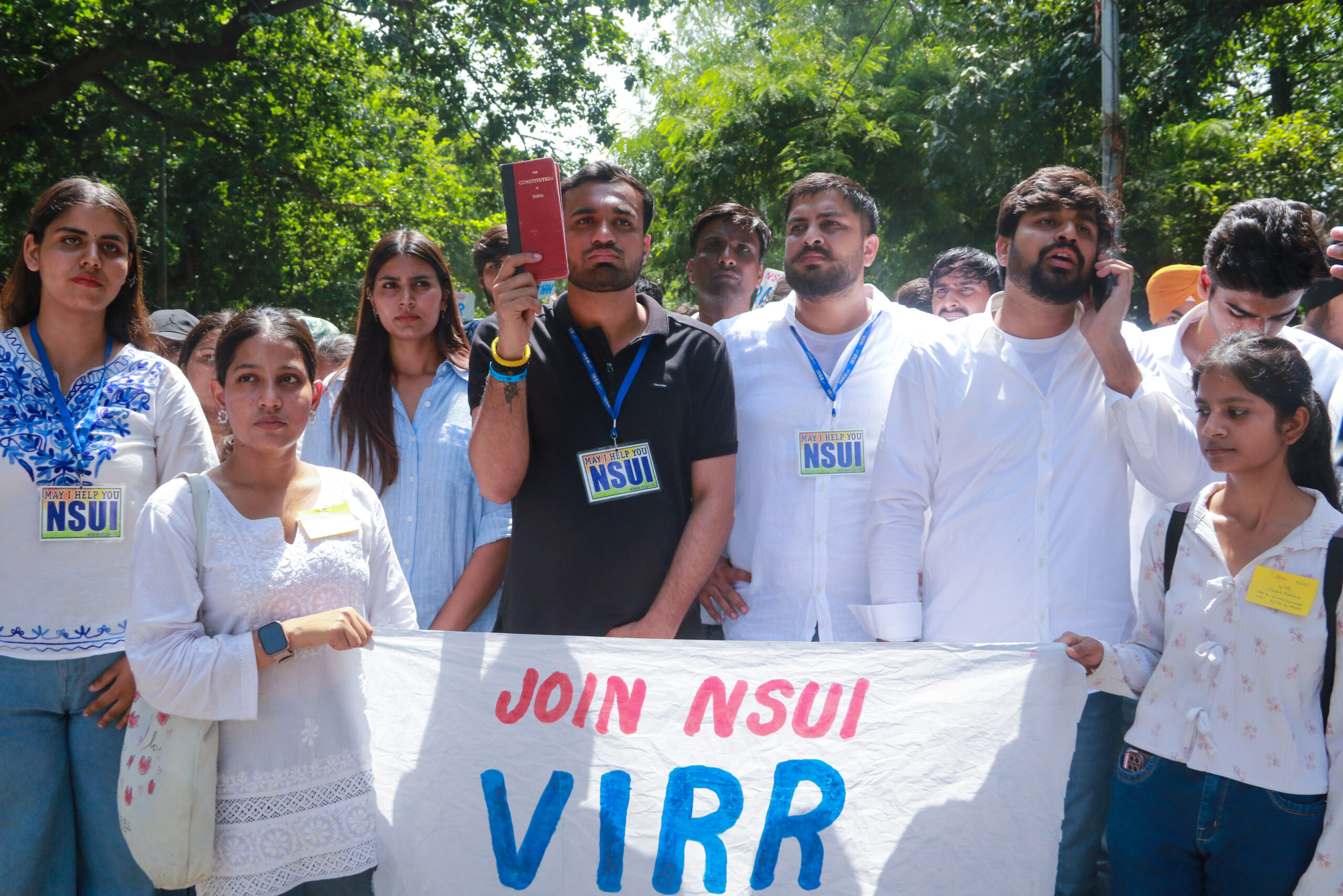 New Delhi: NSUI stages accountability march #Gallery New Delhi: NSUI stages accountability march #Gallery