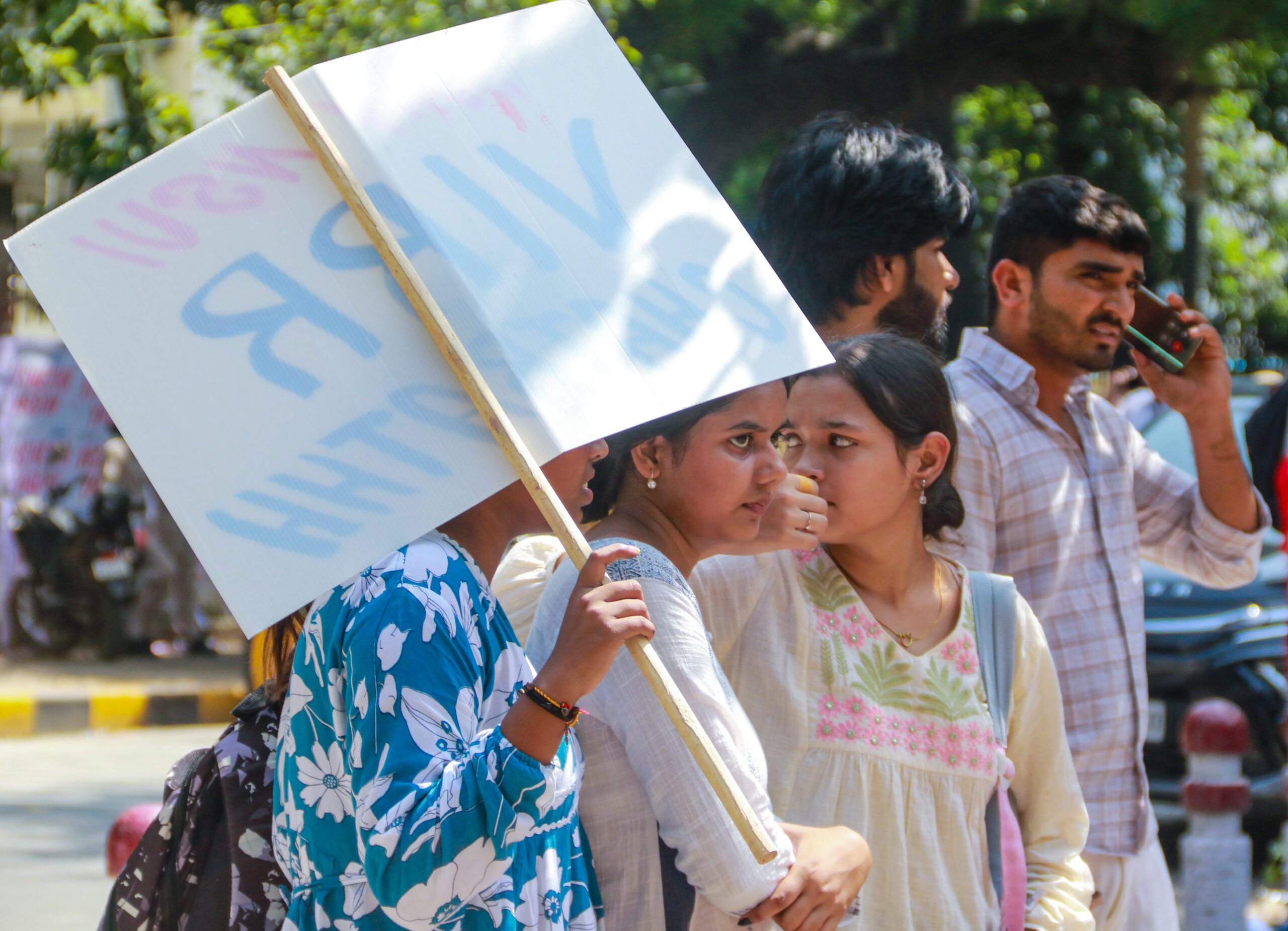 New Delhi: NSUI stages accountability march #Gallery New Delhi: NSUI stages accountability march #Gallery