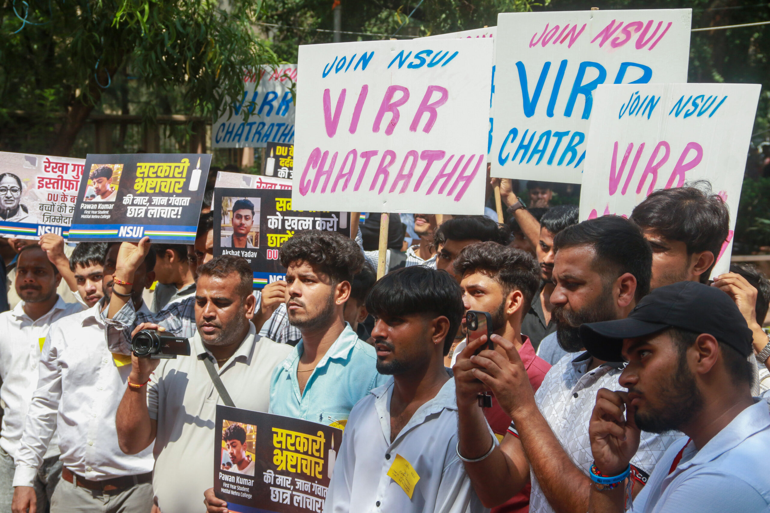 New Delhi: NSUI stages accountability march #Gallery New Delhi: NSUI stages accountability march #Gallery