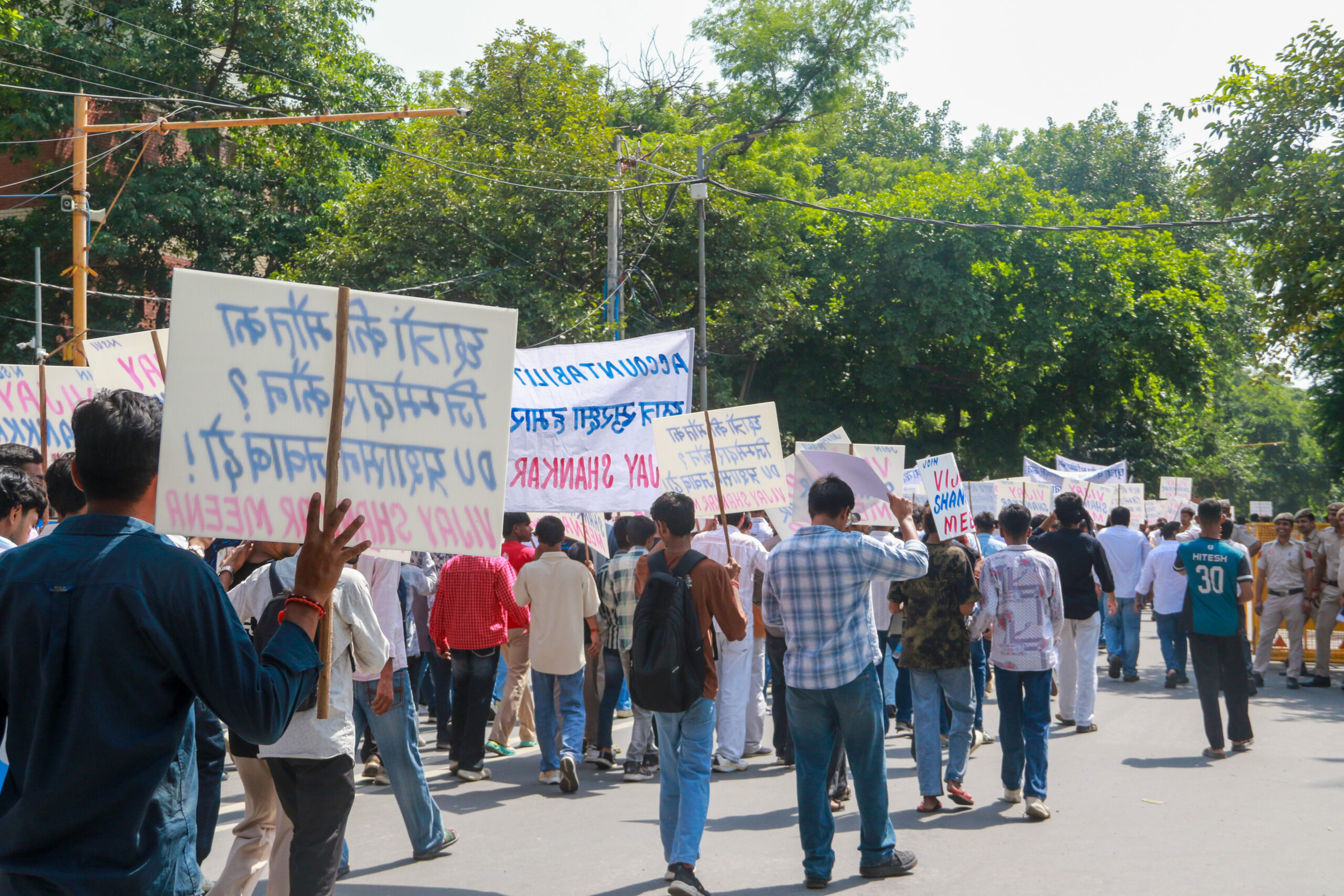 New Delhi: NSUI stages accountability march #Gallery New Delhi: NSUI stages accountability march #Gallery