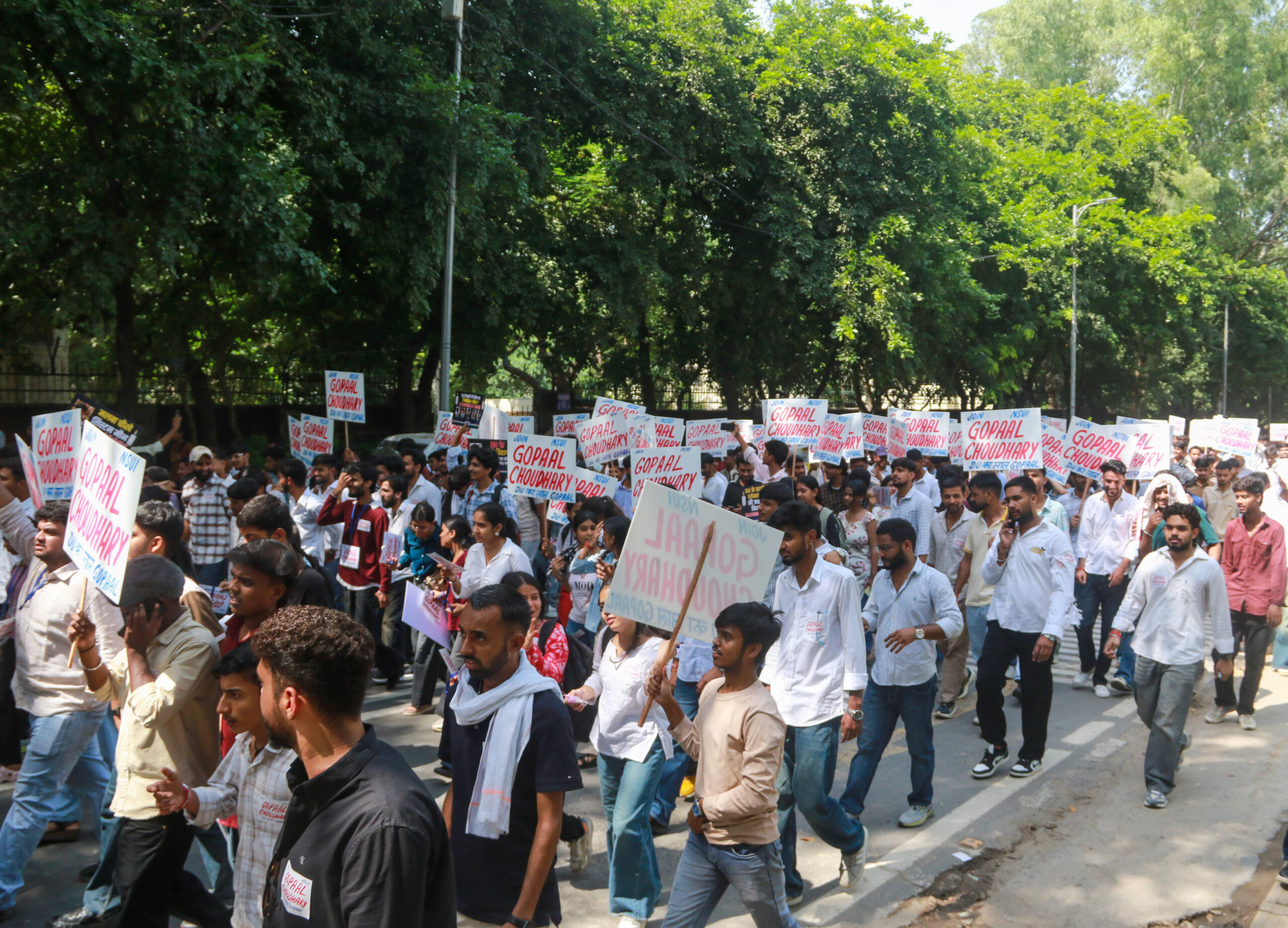 New Delhi: NSUI stages accountability march #Gallery New Delhi: NSUI stages accountability march #Gallery
