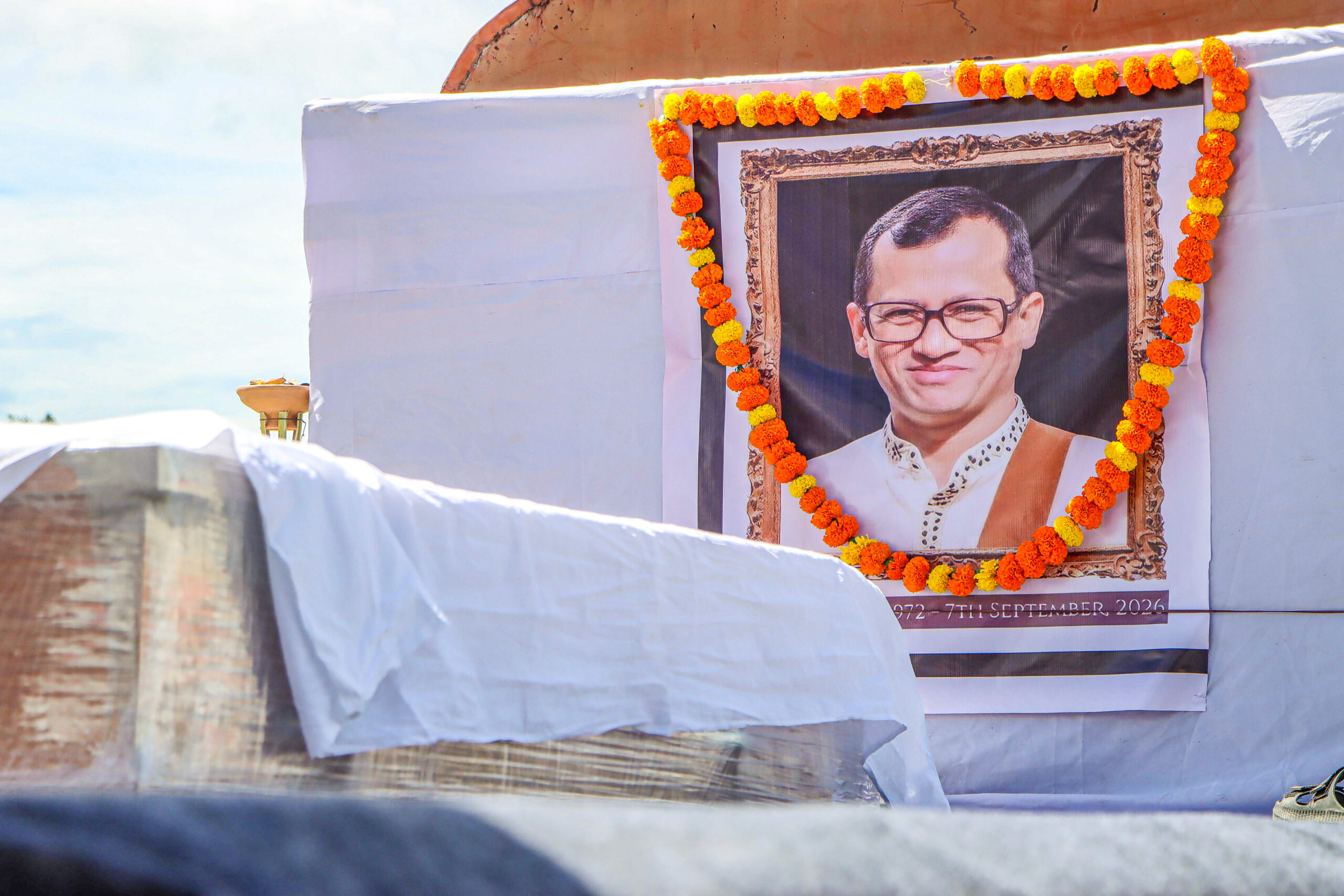 Imphal: Mortal remains of musician brought home #Gallery Imphal: Mortal remains of musician brought home #Gallery