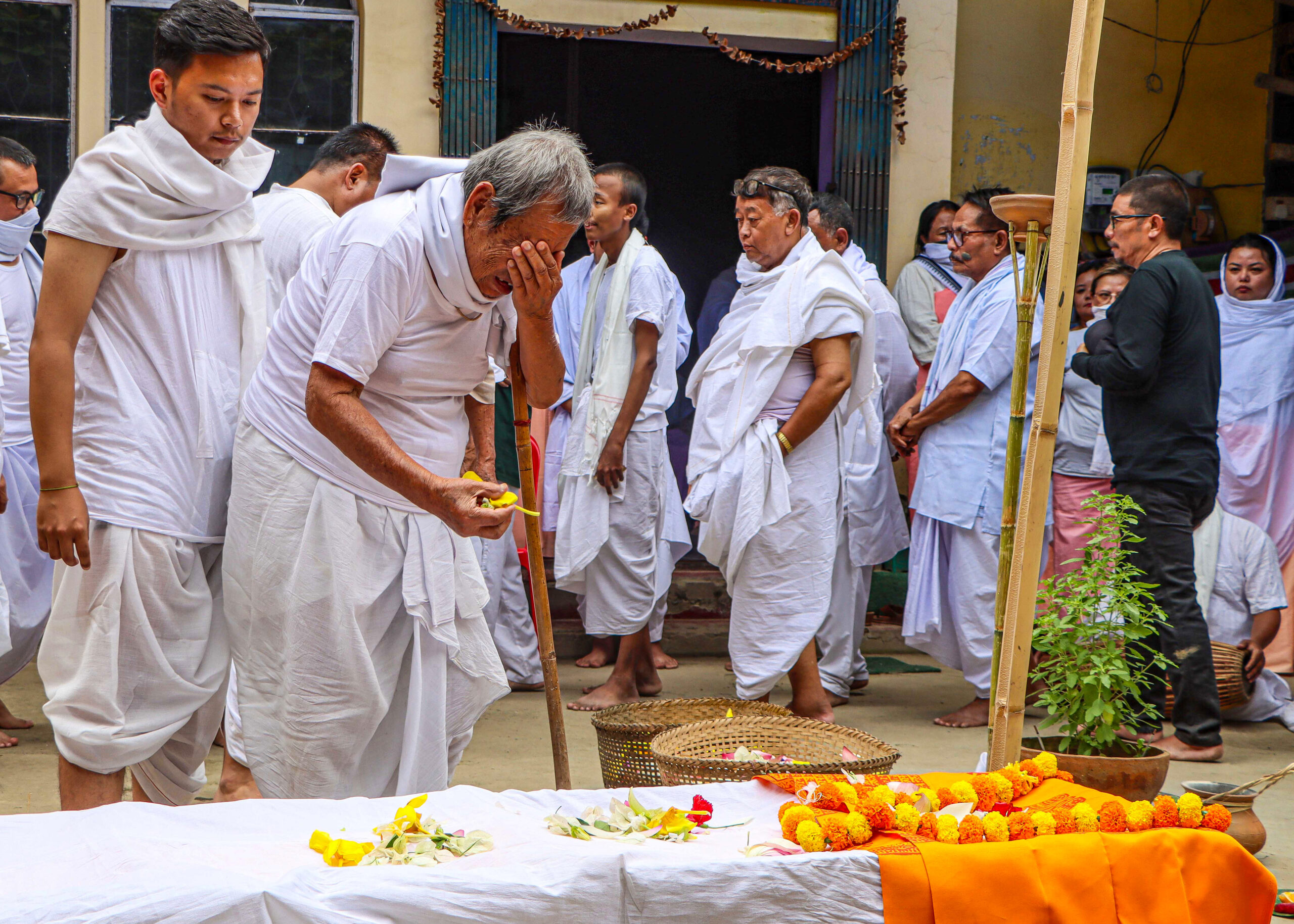 Imphal: Mortal remains of musician brought home #Gallery Imphal: Mortal remains of musician brought home #Gallery