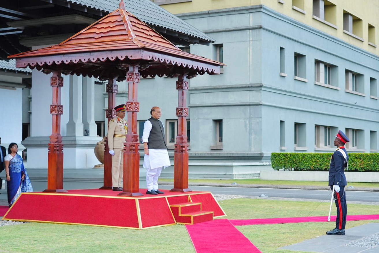 Rajnath Singh Receives Guard of Honour in Colombo #Gallery Rajnath Singh Receives Guard of Honour in Colombo #Gallery