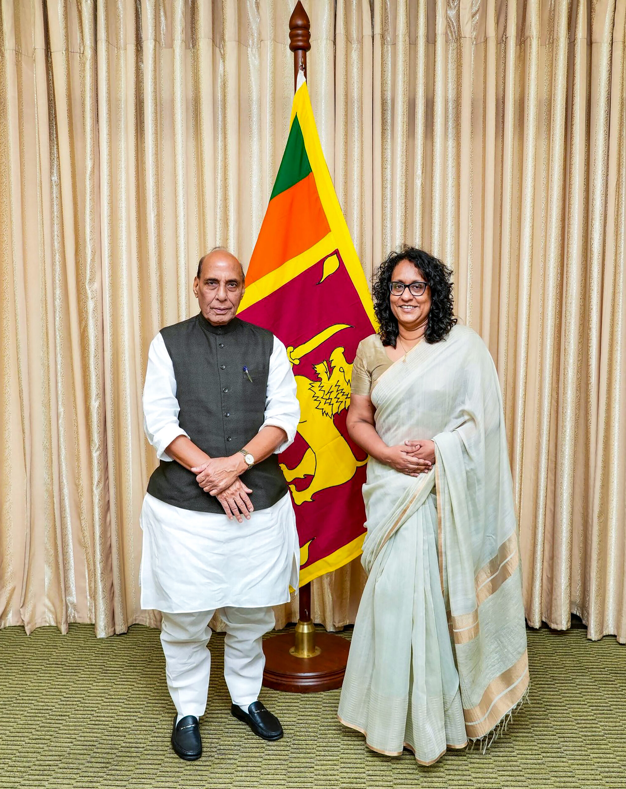 Colombo: Rajnath Singh Meets Sri Lankan PM Harini Amarasuriya #Gallery Colombo: Rajnath Singh Meets Sri Lankan PM Harini Amarasuriya #Gallery