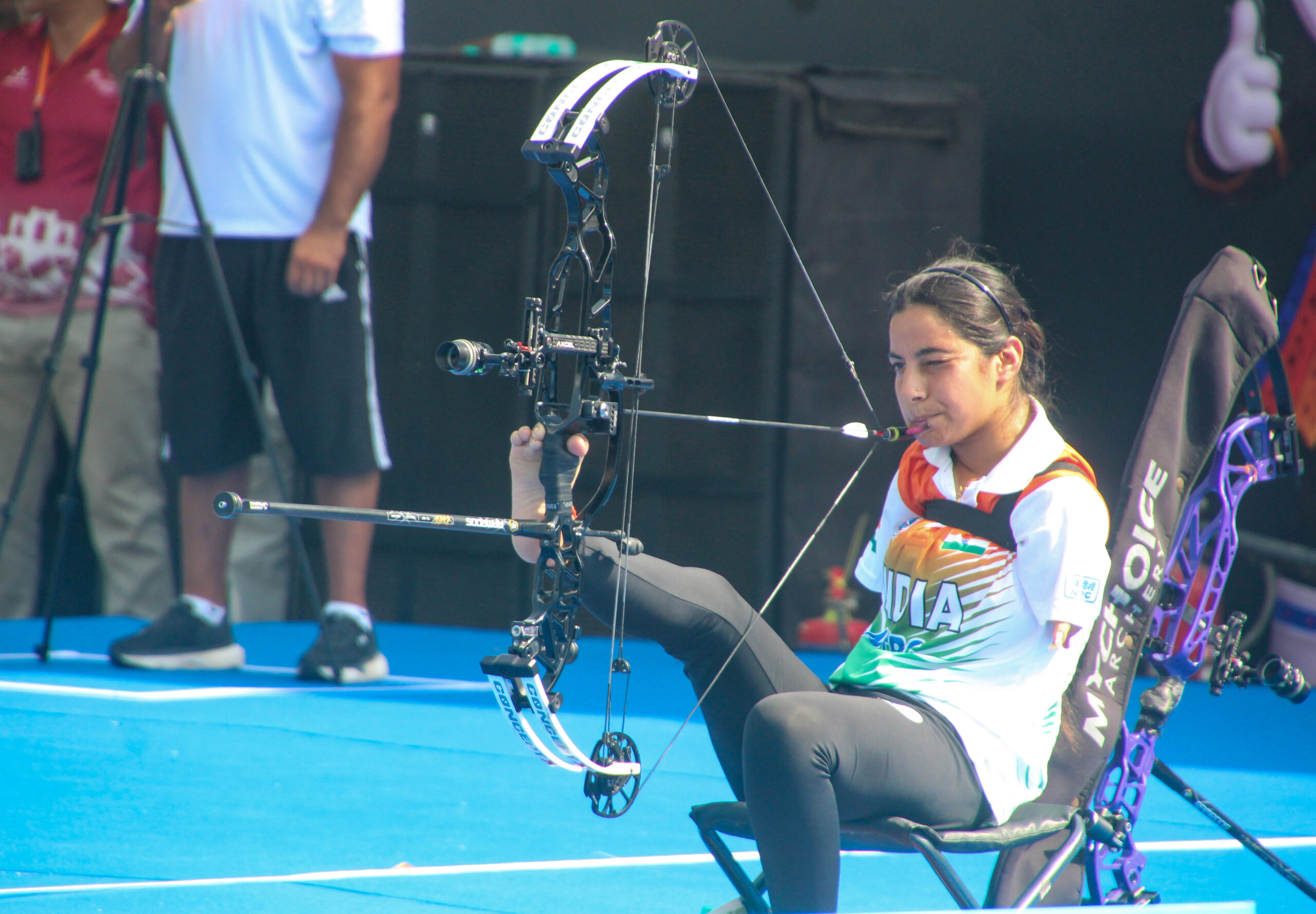 Ahmedabad: Sheetal Devi wins para archery gold #Gallery Ahmedabad: Sheetal Devi wins para archery gold #Gallery