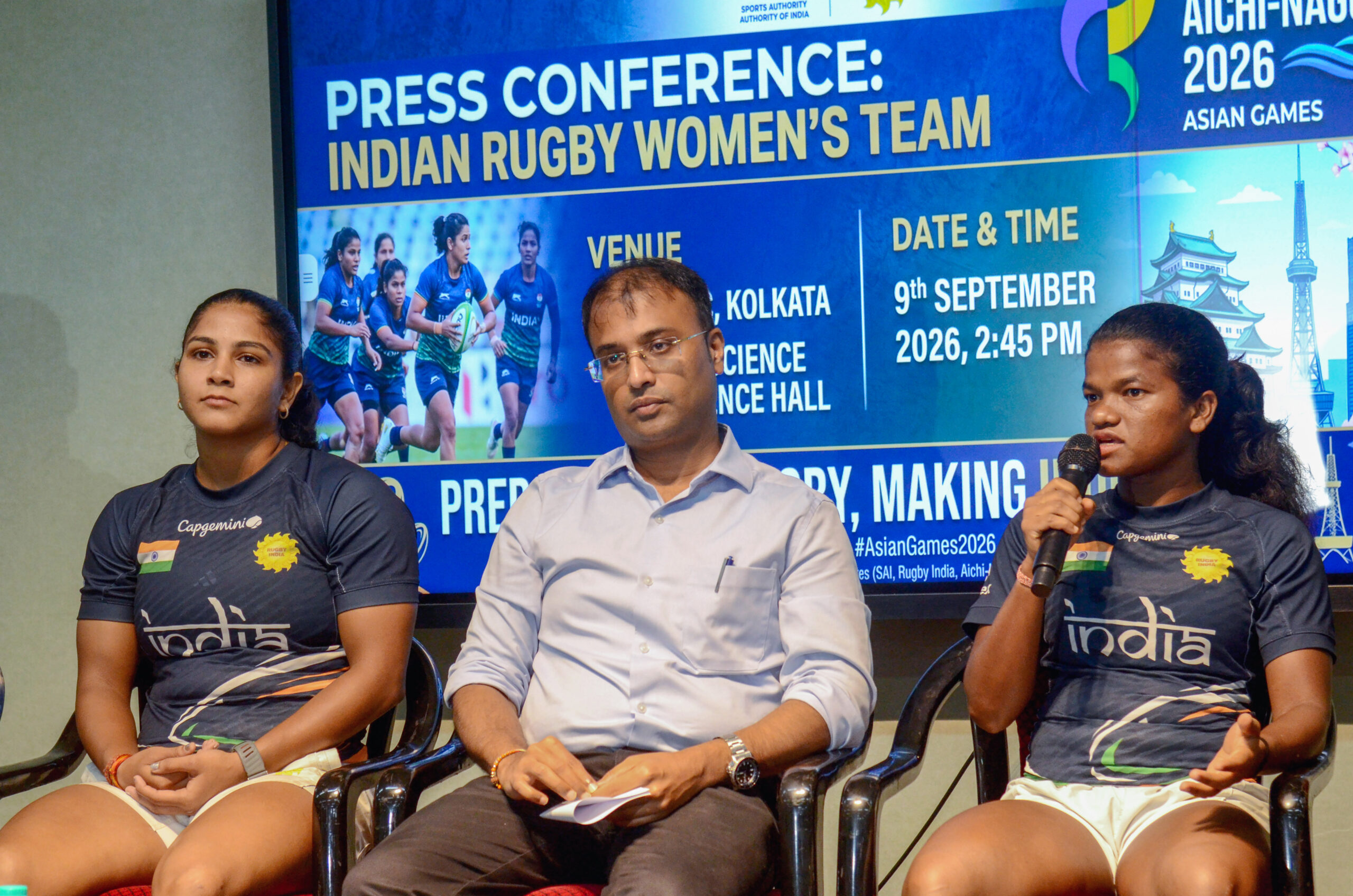 Kolkata: Women’s Rugby Team Press Conference #Gallery Kolkata: Women’s Rugby Team Press Conference #Gallery