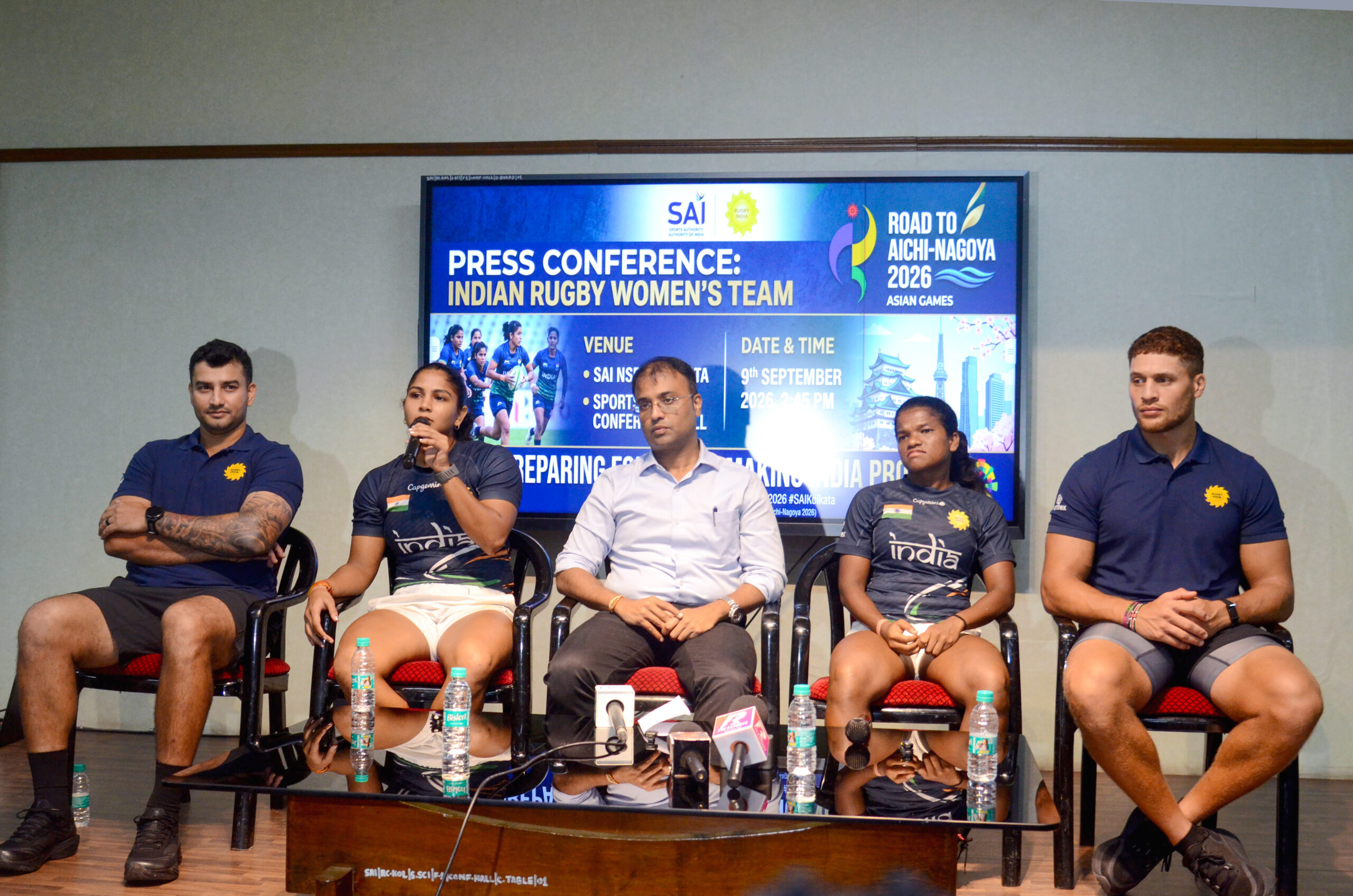 Kolkata: Women’s Rugby Team Press Conference #Gallery Kolkata: Women’s Rugby Team Press Conference #Gallery