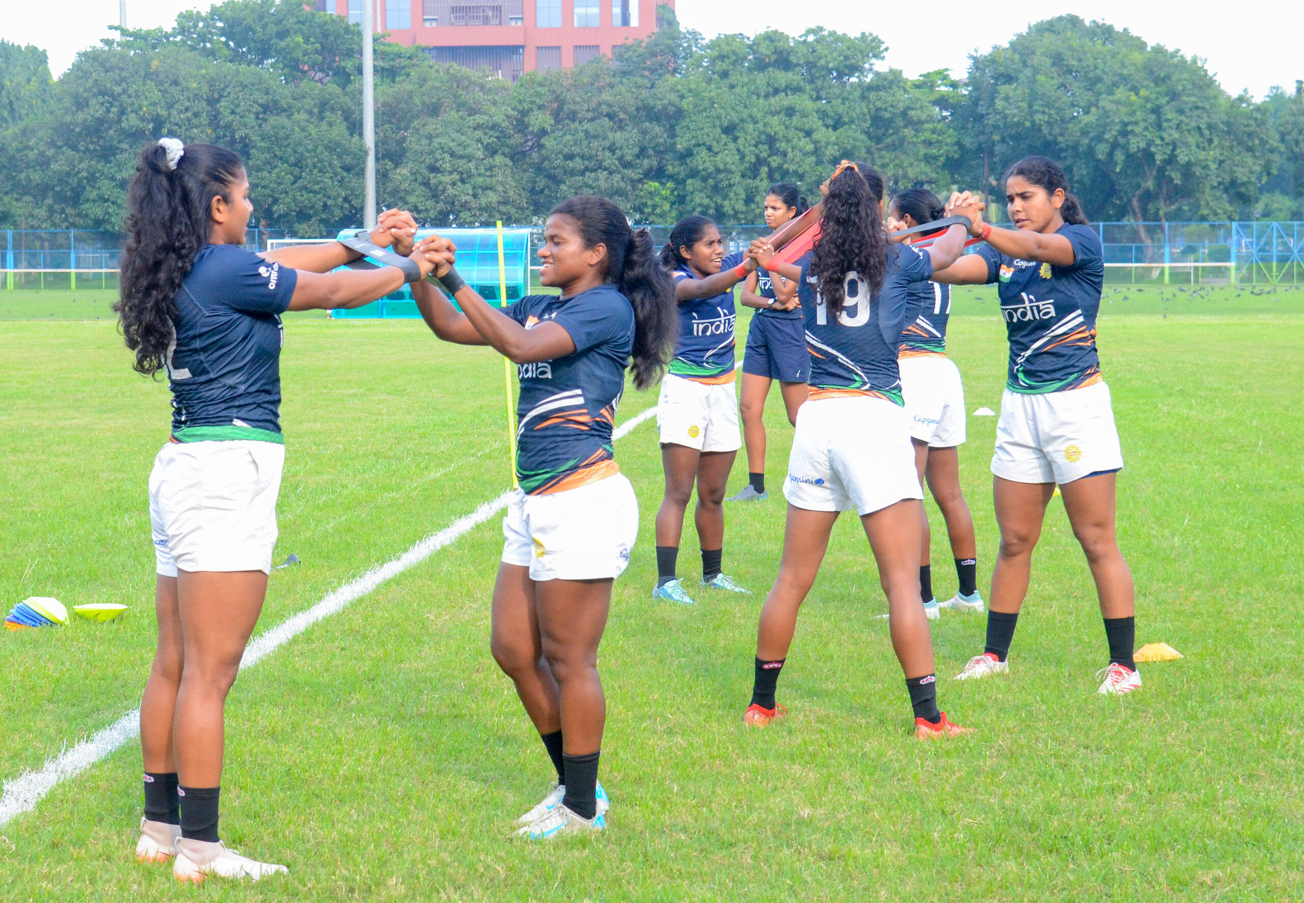 Kolkata: Indian Women’s Rugby Team Practice #Gallery Kolkata: Indian Women’s Rugby Team Practice #Gallery