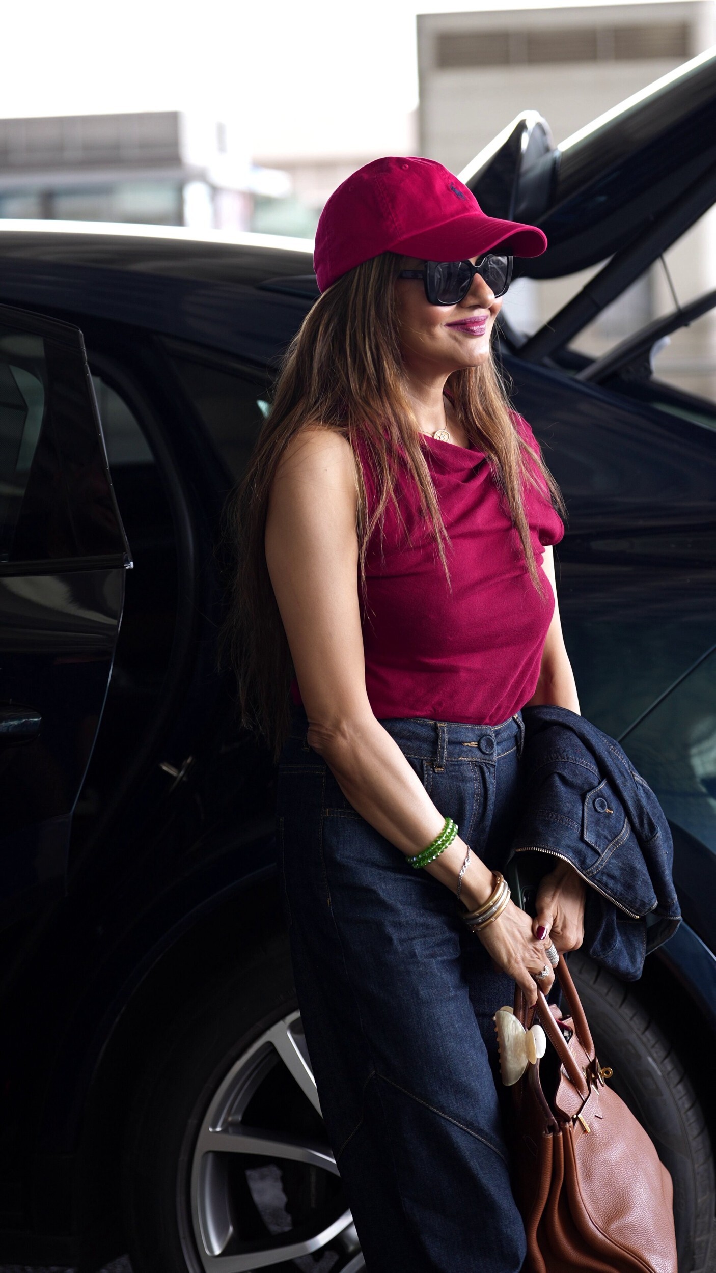 Madhoo Shah And Harshaali Malhotra Spotted At Airport In Mumbai - Gallery Madhoo Shah And Harshaali Malhotra Spotted At Airport In Mumbai - Gallery