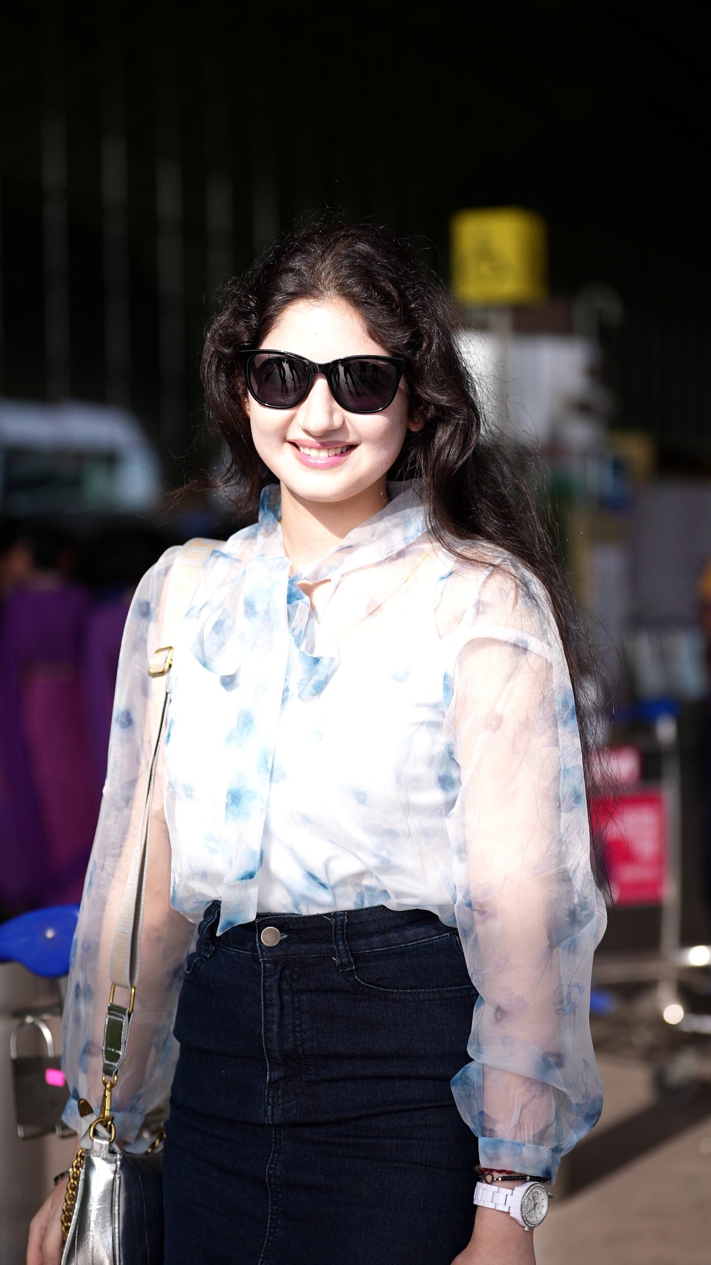 Madhoo Shah And Harshaali Malhotra Spotted At Airport In Mumbai - Gallery Madhoo Shah And Harshaali Malhotra Spotted At Airport In Mumbai - Gallery
