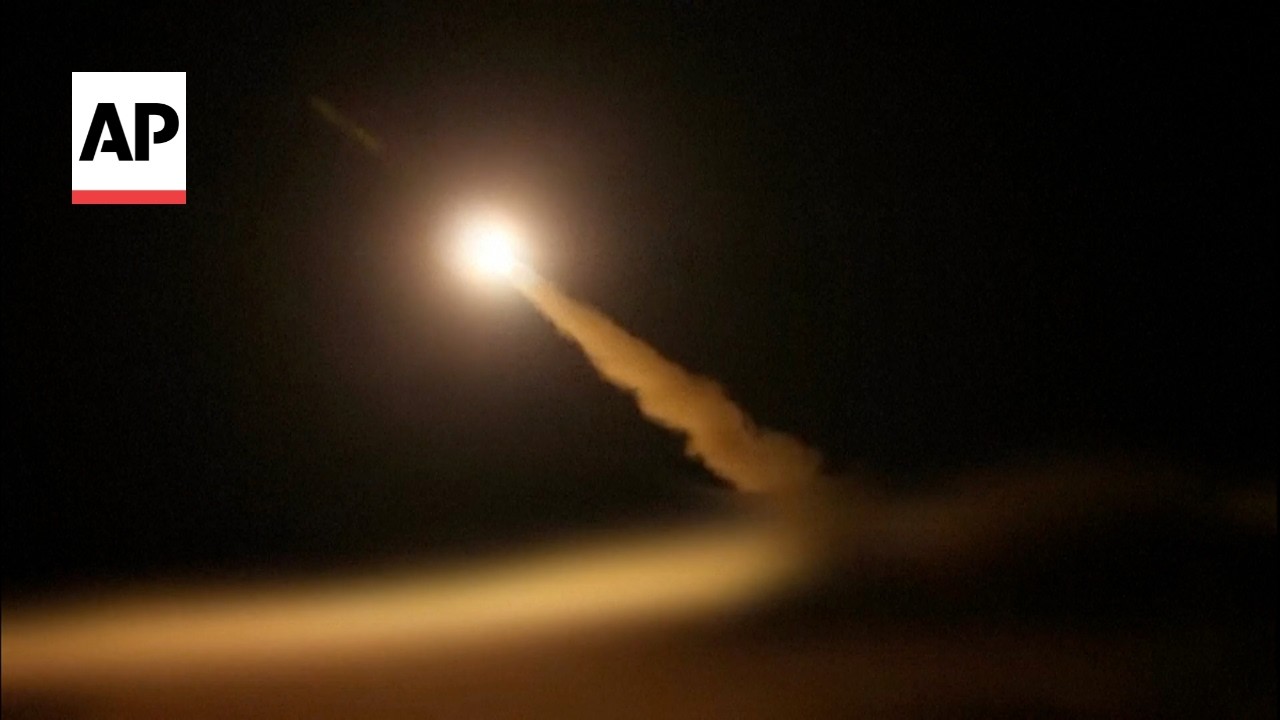 Iran military video said to show launch of missiles and drones toward US vessels (Video) Iran military video said to show launch of missiles and drones toward US vessels (Video)
