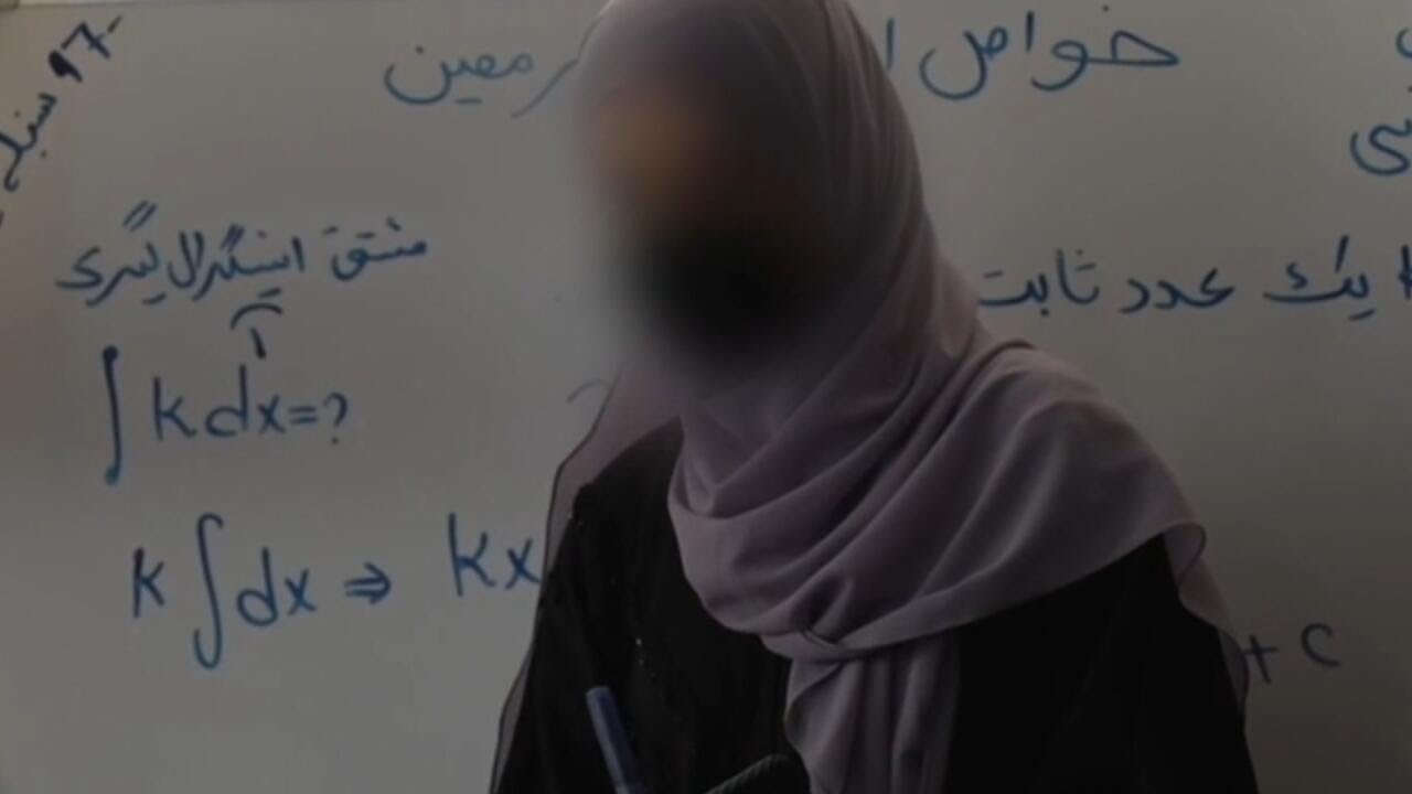 Inside a secret school for Afghan girls (Video)