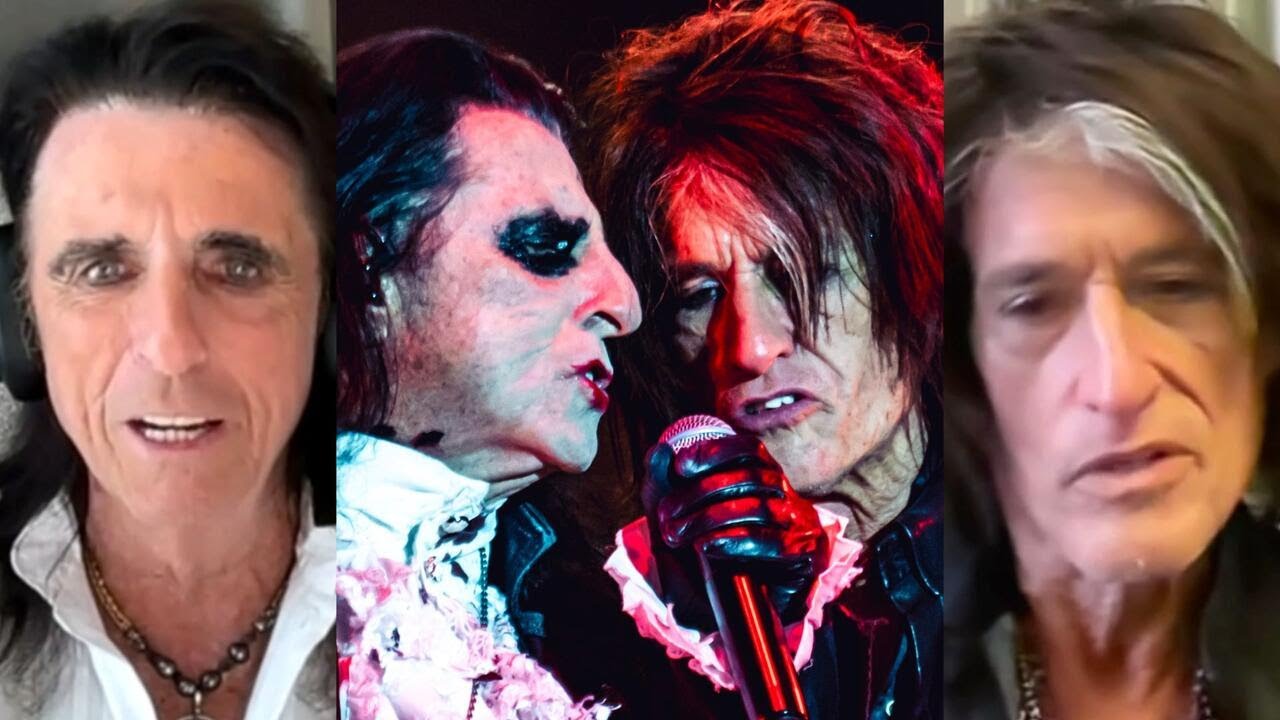 Alice Cooper and Joe Perry explain how they became Hollywood Vampires (Video) Alice Cooper and Joe Perry explain how they became Hollywood Vampires (Video)