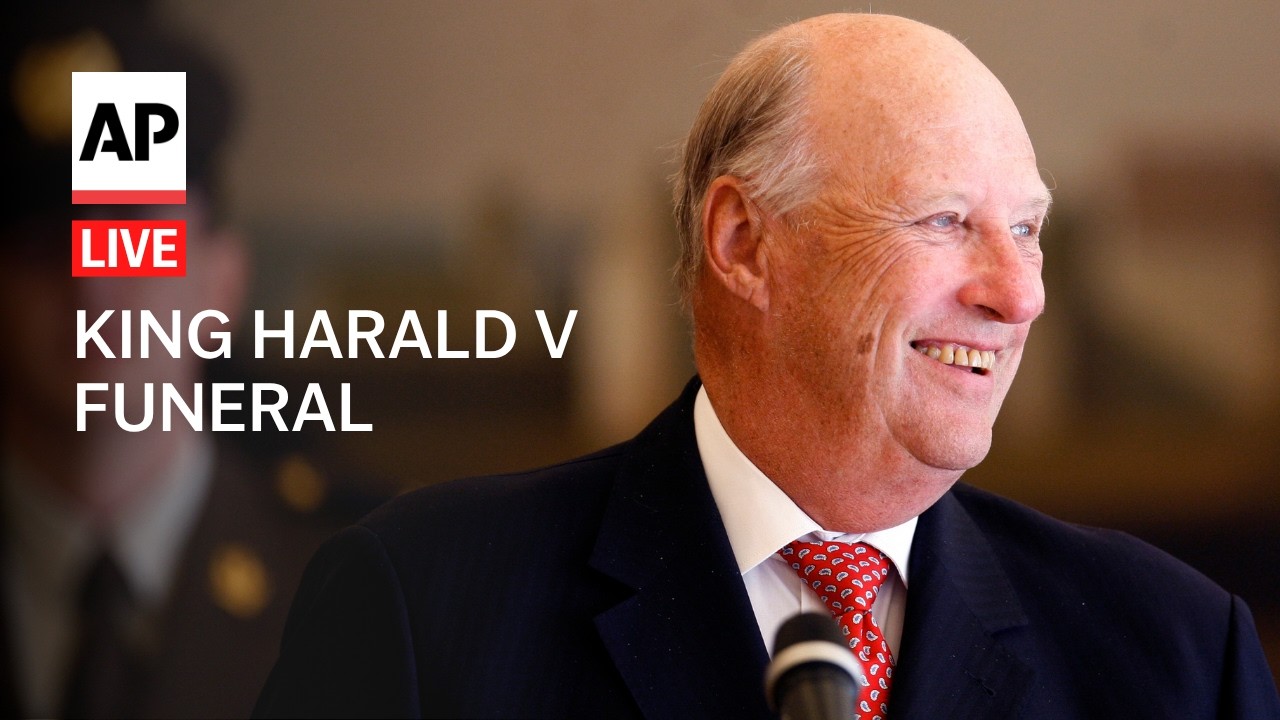 LIVE: King Harald V funeral in Norway (Video) LIVE: King Harald V funeral in Norway (Video)