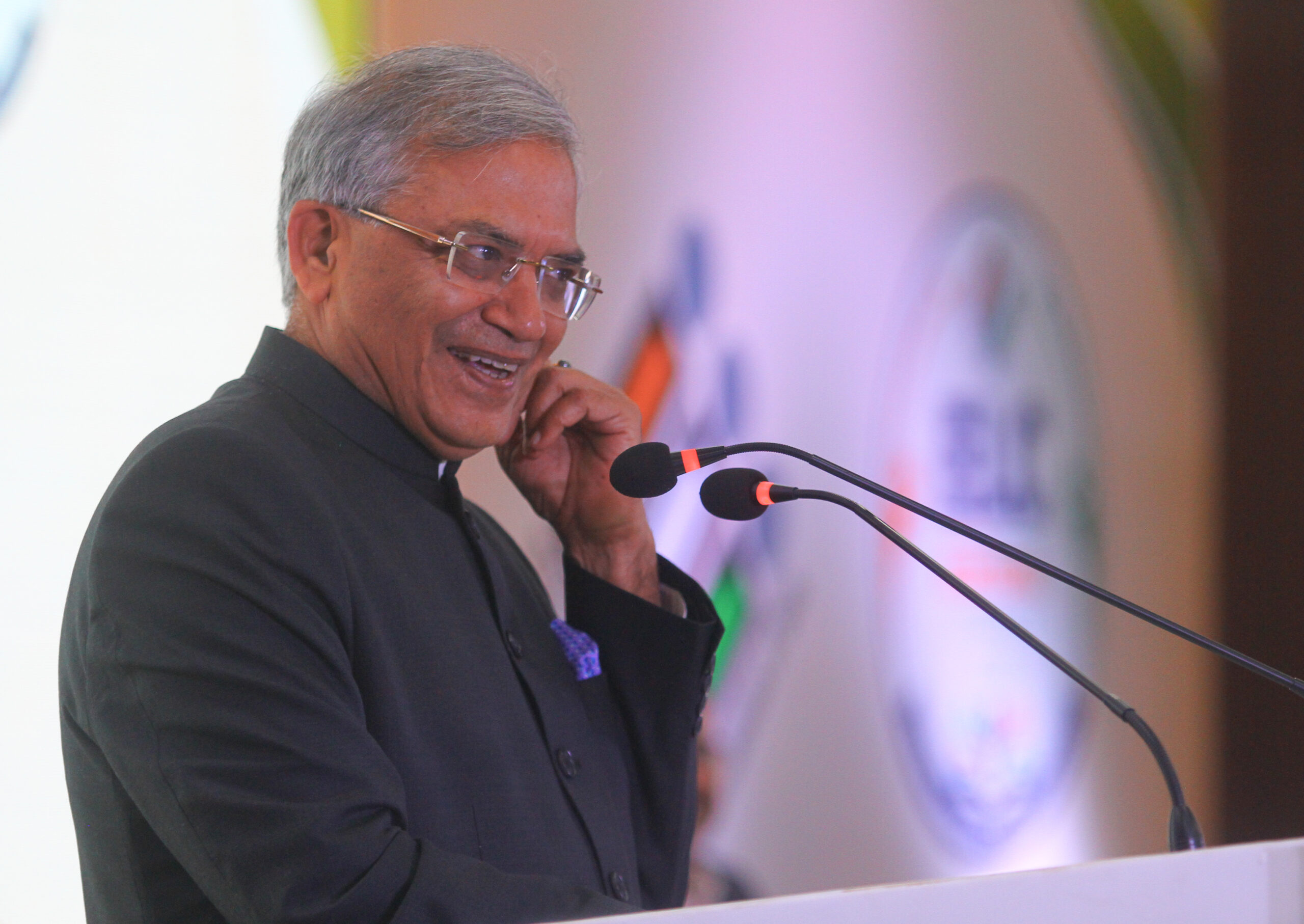 Chennai: Chief Election Commissioner Gyanesh Kumar interacts with Booth-Level Officers (BLOs) in Chennai on Thursday, August 27, 2026. (Photo: IANS)