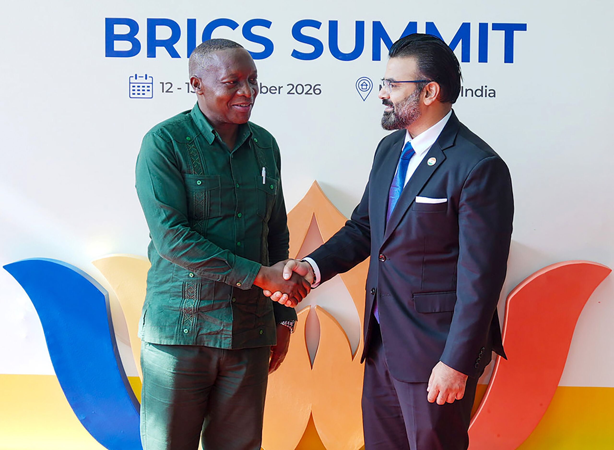 New Delhi: Foreign Delegates Arrive for BRICS Summit #Gallery New Delhi: Foreign Delegates Arrive for BRICS Summit #Gallery