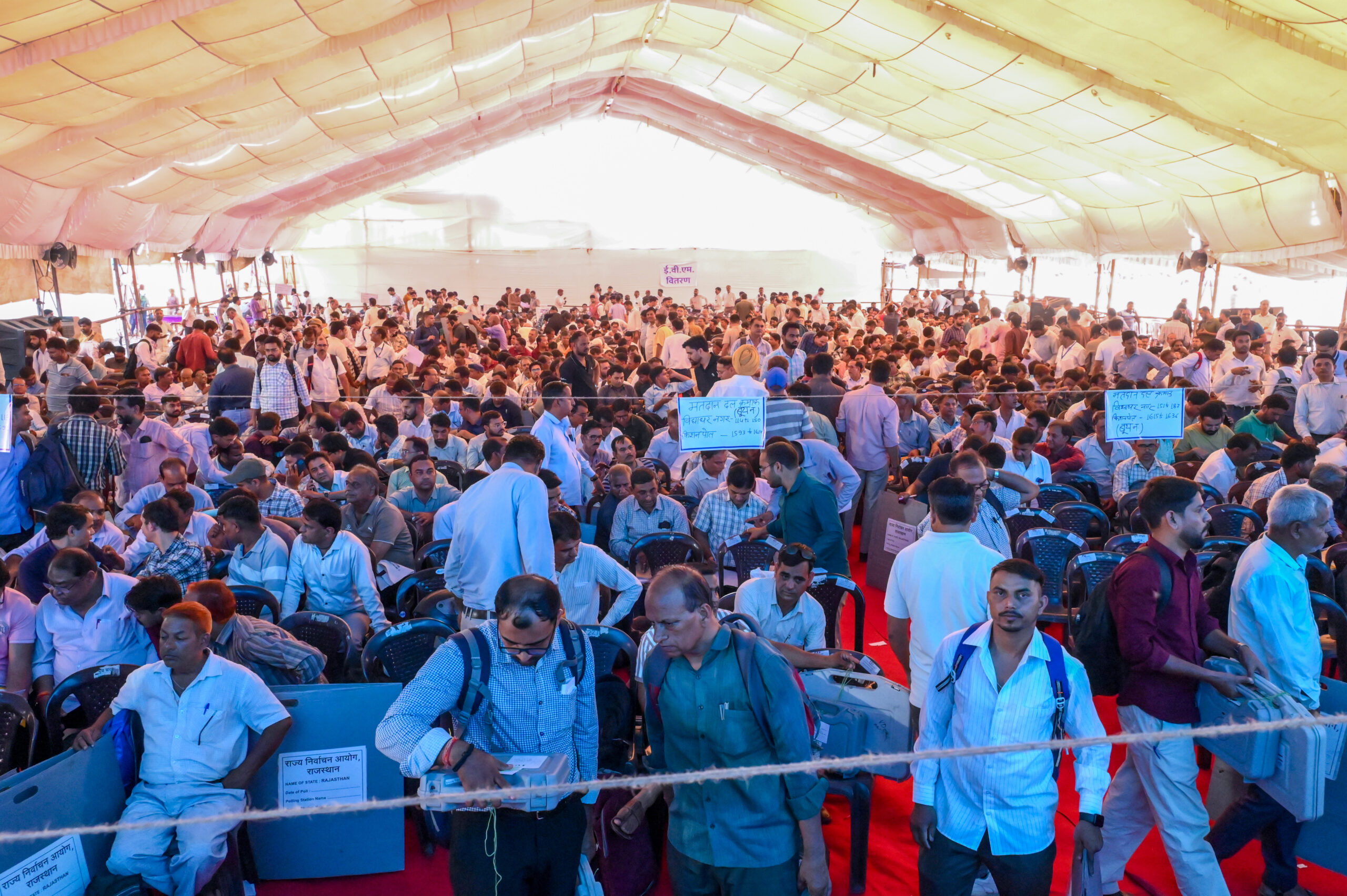 Jaipur: Preps for 2nd Phase of Rajasthan Local Body Elections #Gallery Jaipur: Preps for 2nd Phase of Rajasthan Local Body Elections #Gallery