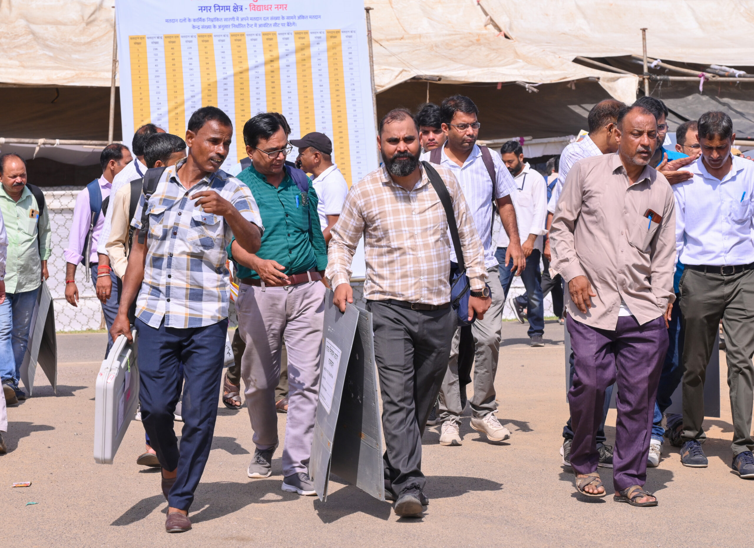 Jaipur: Preps for 2nd Phase of Rajasthan Local Body Elections #Gallery Jaipur: Preps for 2nd Phase of Rajasthan Local Body Elections #Gallery