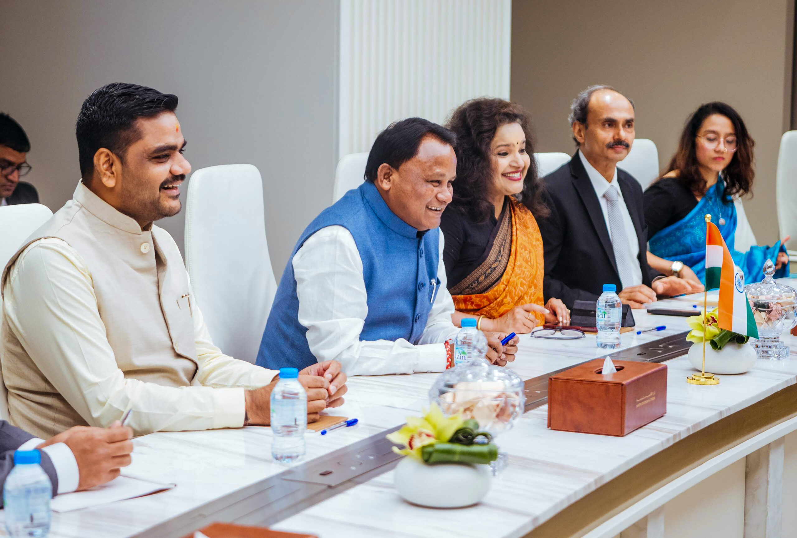 Dubai: Mohan Charan Majhi Meets UAE Economy Minister #Gallery Dubai: Mohan Charan Majhi Meets UAE Economy Minister #Gallery