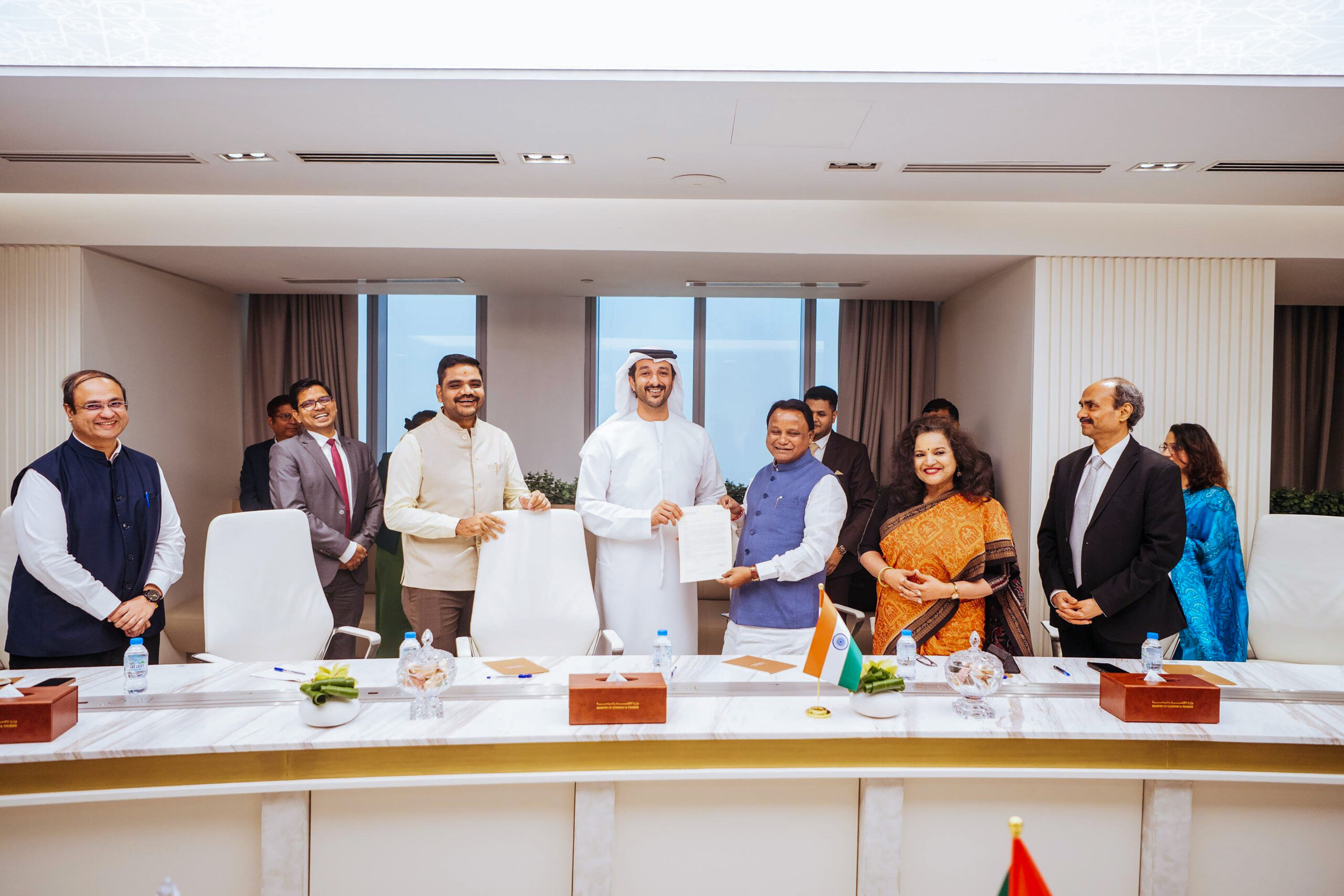 Dubai: Mohan Charan Majhi Meets UAE Economy Minister #Gallery Dubai: Mohan Charan Majhi Meets UAE Economy Minister #Gallery
