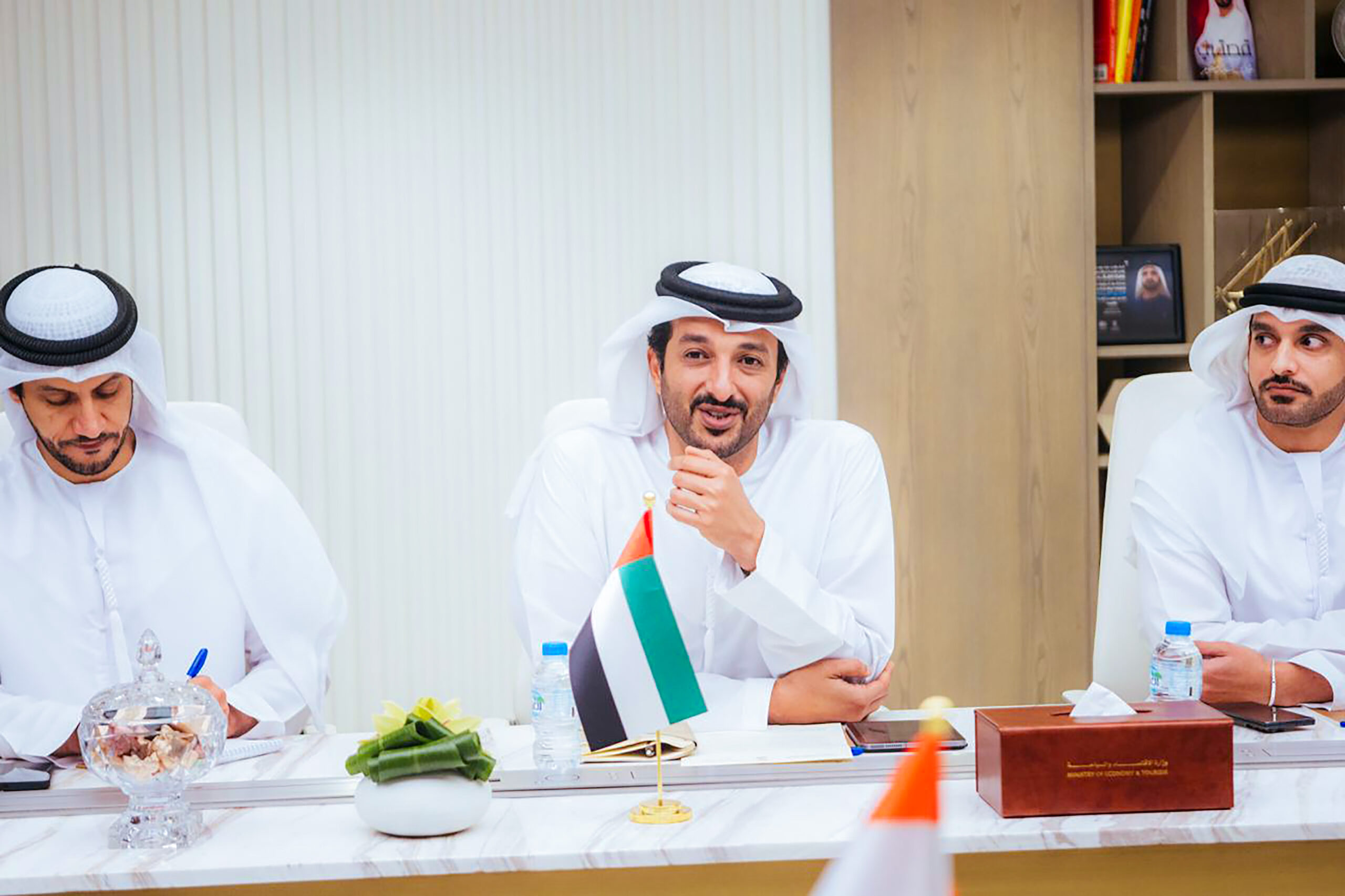 Dubai: Mohan Charan Majhi Meets UAE Economy Minister #Gallery Dubai: Mohan Charan Majhi Meets UAE Economy Minister #Gallery