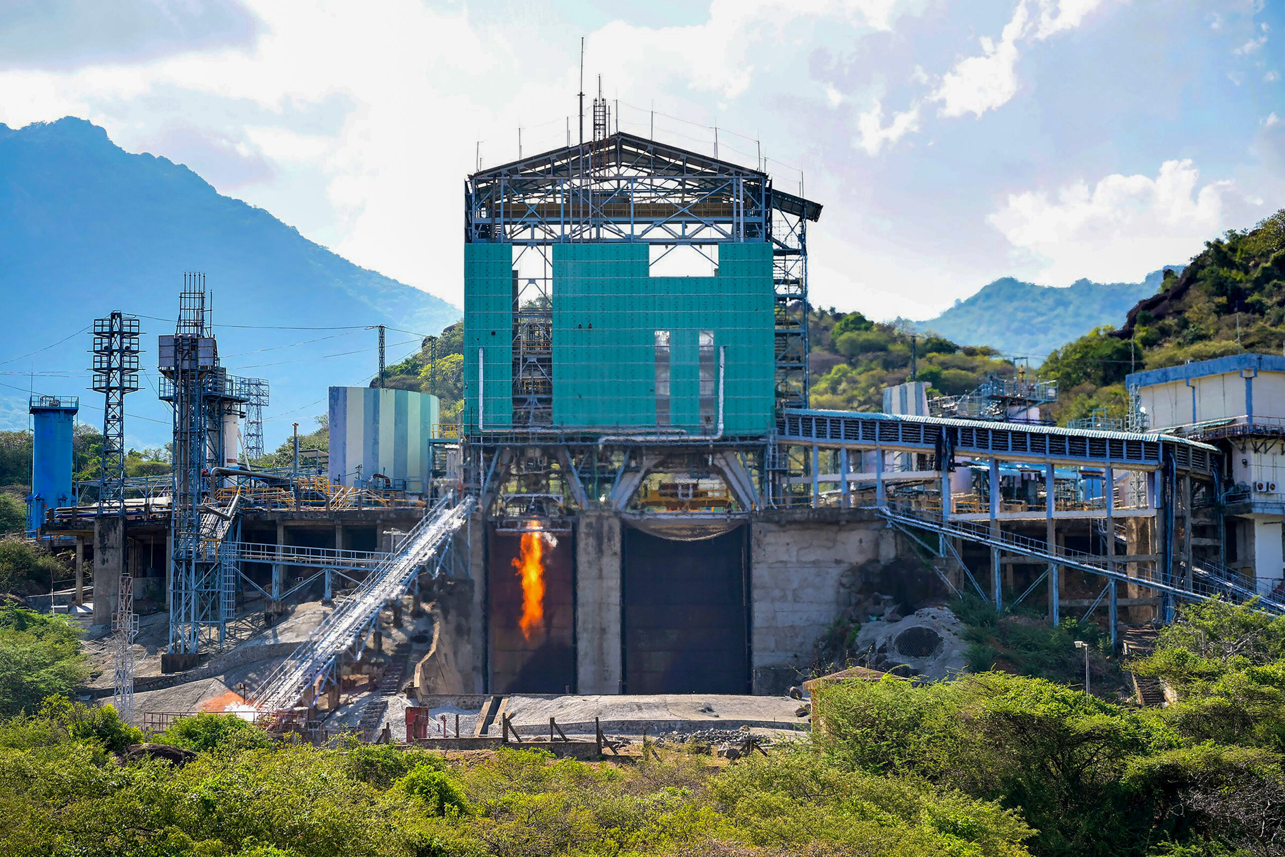 Mahendragiri: ISRO Conducts CE20 Engine Hot Test #Gallery Mahendragiri: ISRO Conducts CE20 Engine Hot Test #Gallery