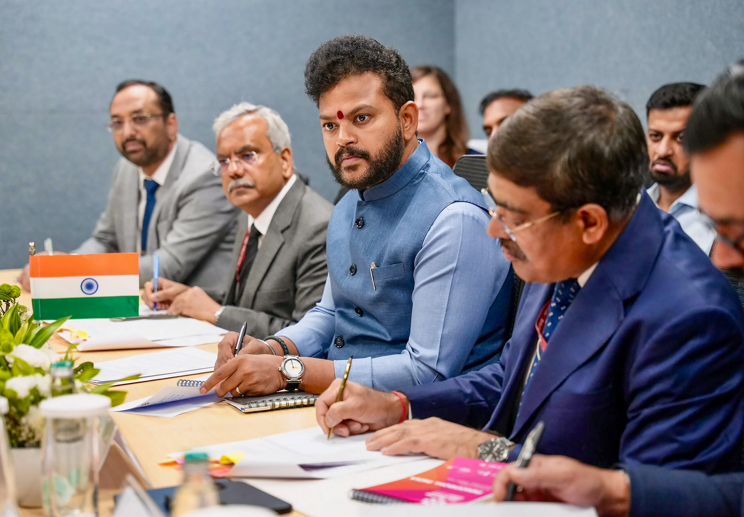 New Delhi: Ram Mohan Naidu meets Russian minister #Gallery New Delhi: Ram Mohan Naidu meets Russian minister #Gallery