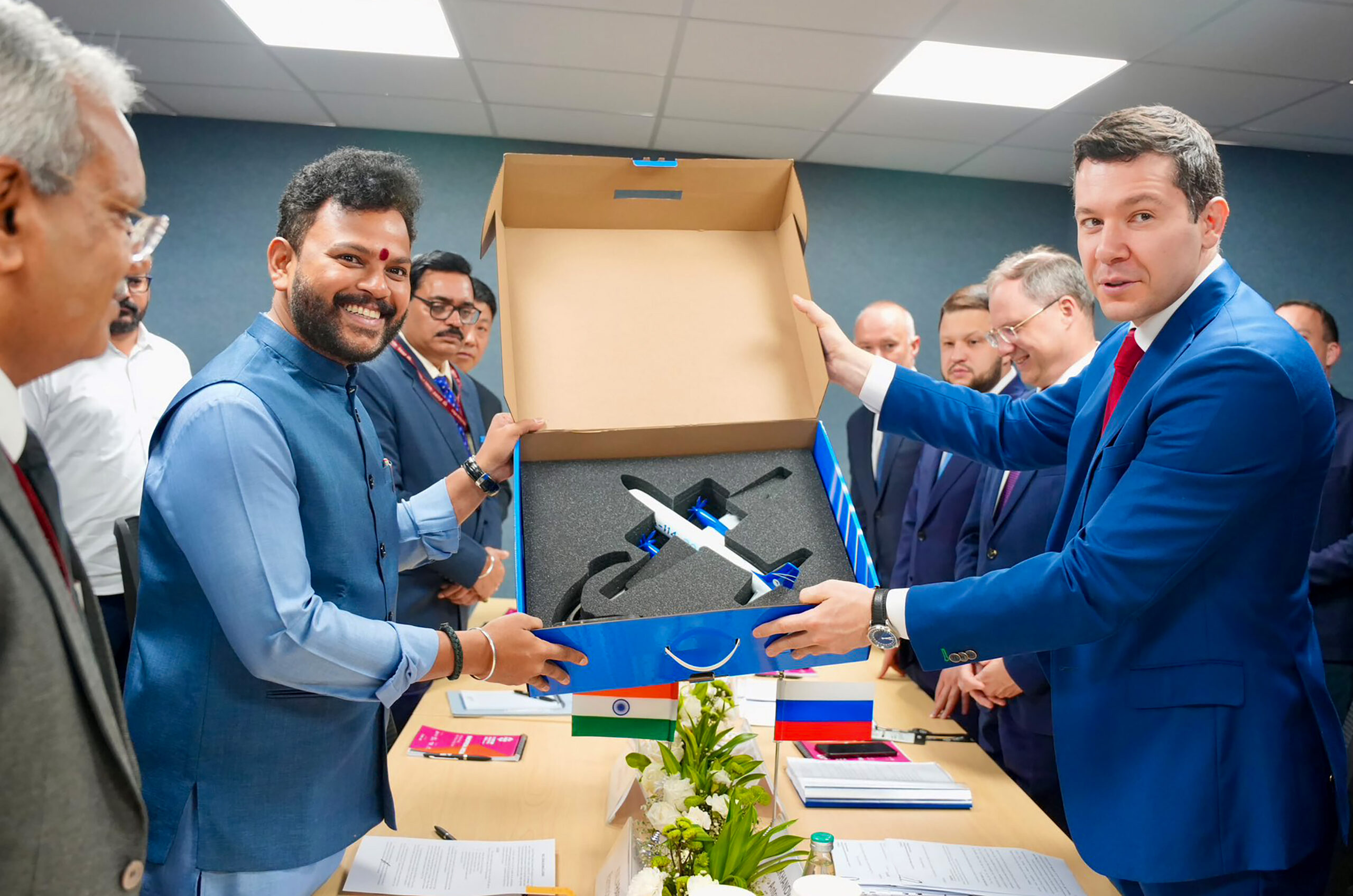 New Delhi: Ram Mohan Naidu meets Russian minister #Gallery New Delhi: Ram Mohan Naidu meets Russian minister #Gallery