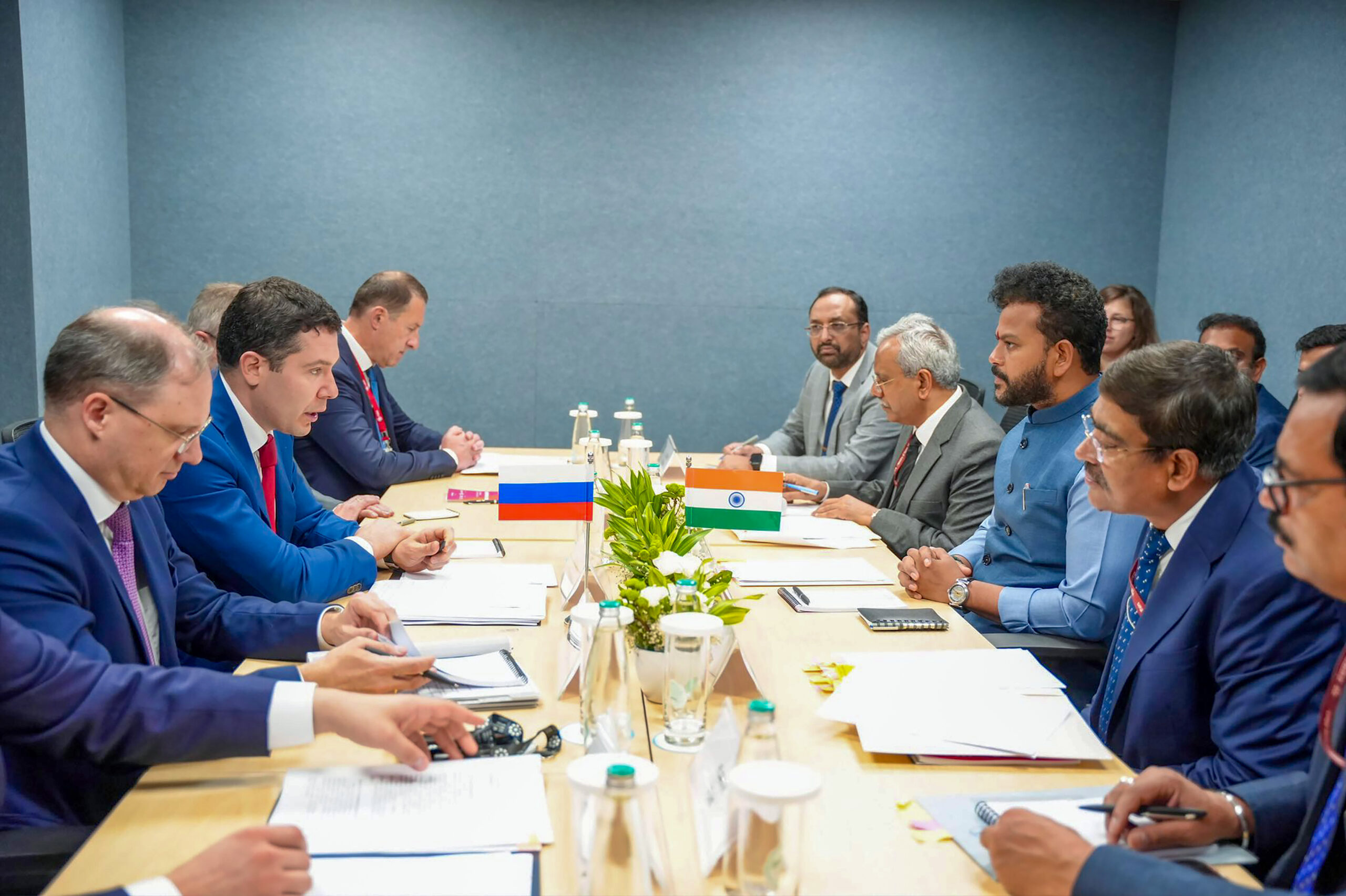 New Delhi: Ram Mohan Naidu meets Russian minister #Gallery New Delhi: Ram Mohan Naidu meets Russian minister #Gallery