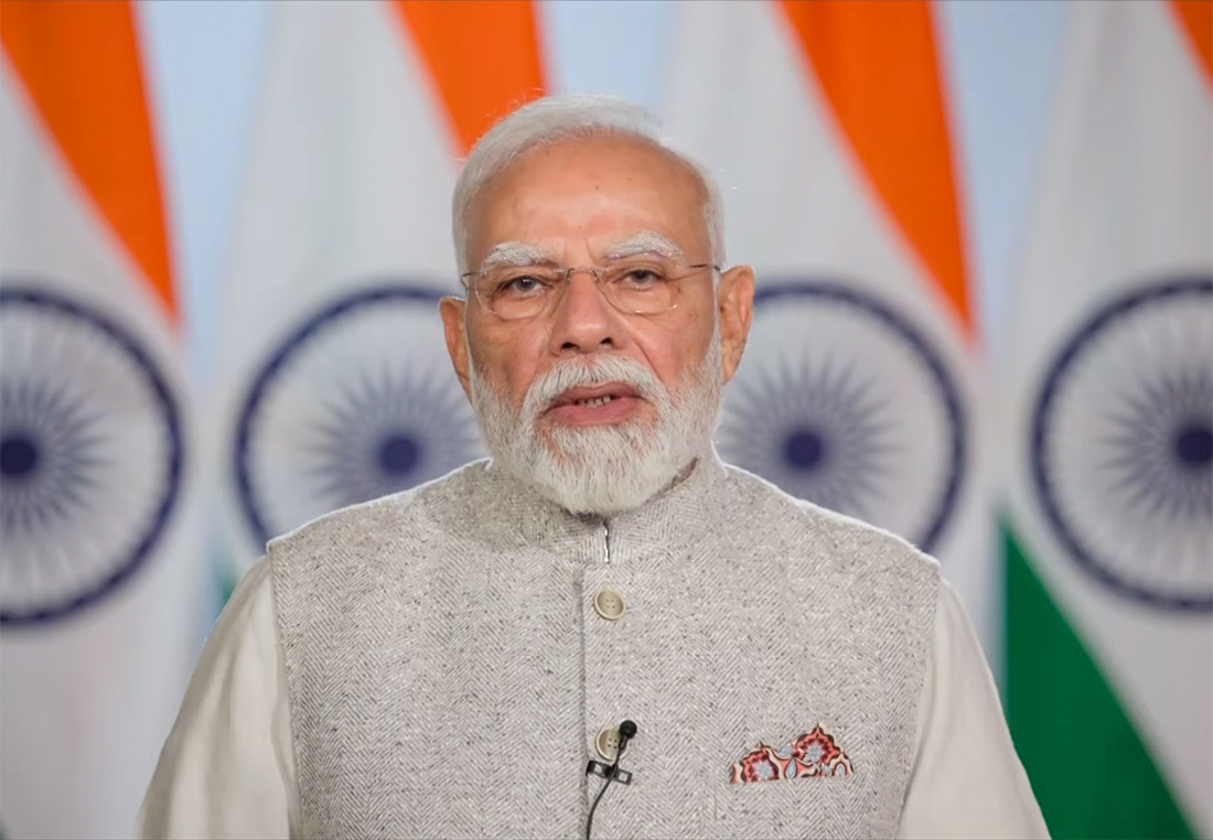 New Delhi: PM Modi Addresses International Space Summit #Gallery New Delhi: PM Modi Addresses International Space Summit #Gallery