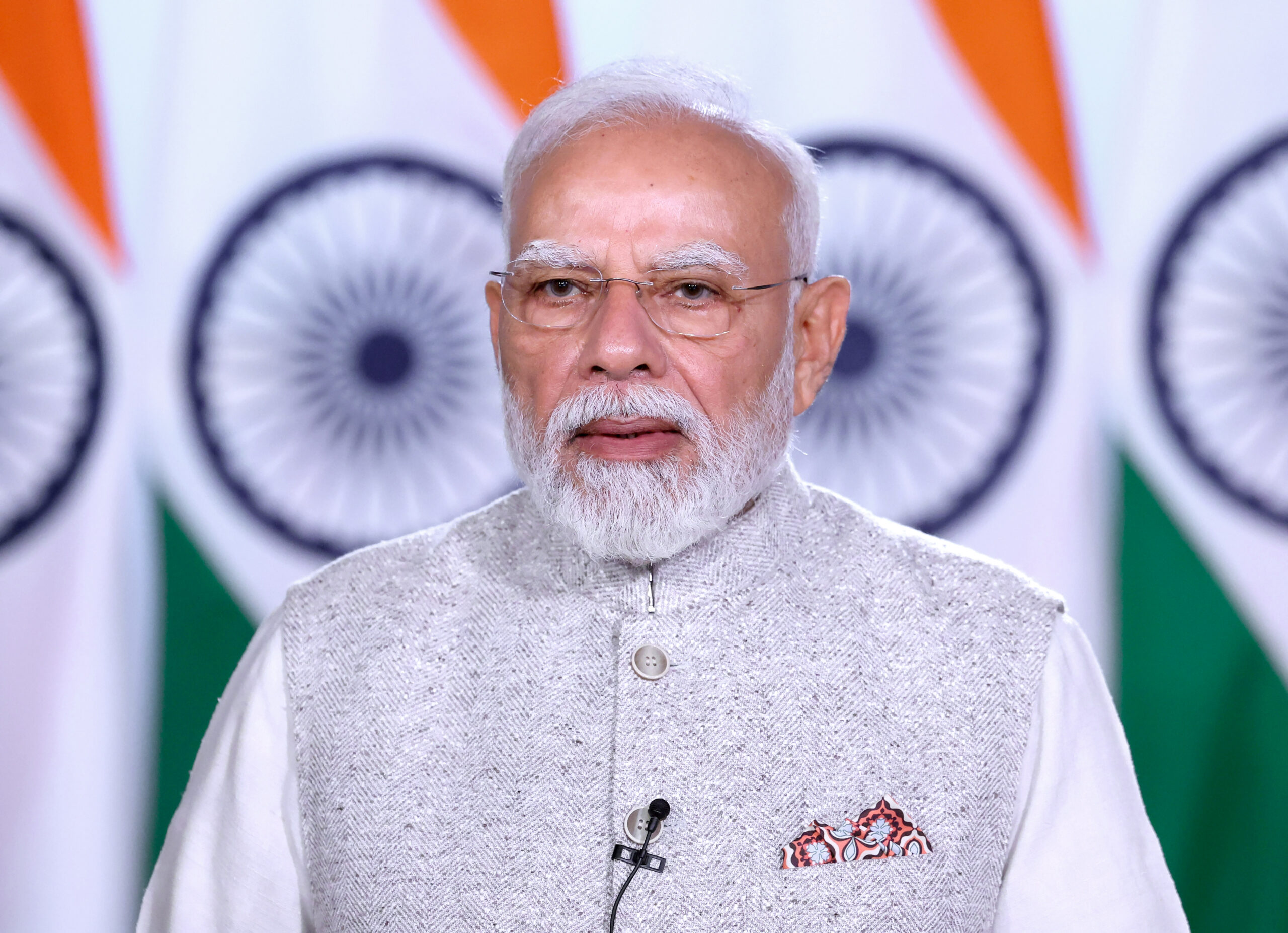 New Delhi: PM Modi Addresses International Space Summit via Video Conference #Gallery New Delhi: PM Modi Addresses International Space Summit via Video Conference #Gallery