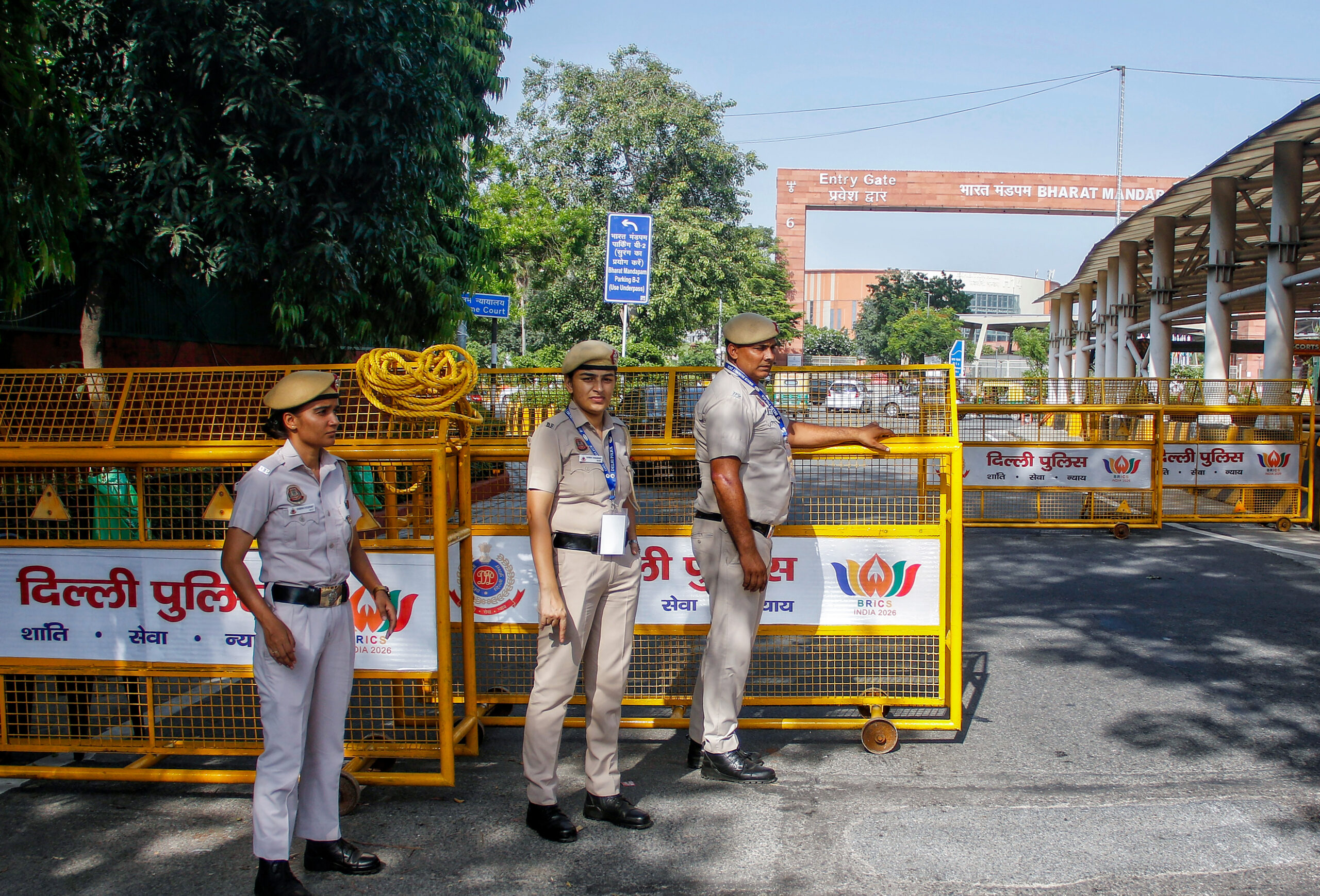 New Delhi: BRICS Summit preparations underway #Gallery New Delhi: BRICS Summit preparations underway #Gallery