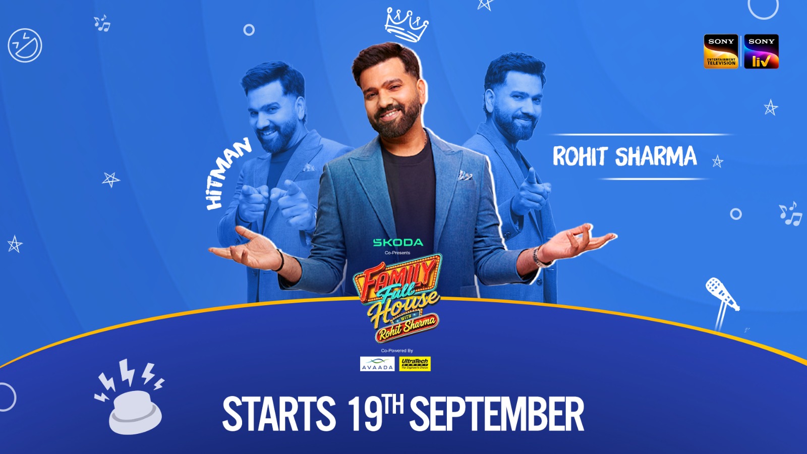 Kunal Kemmu praises Rohit Sharma’s ability to turn any audience into a stadium in ‘Family Full House’ promo Kunal Kemmu praises Rohit Sharma’s ability to turn any audience into a stadium in ‘Family Full House’ promo
