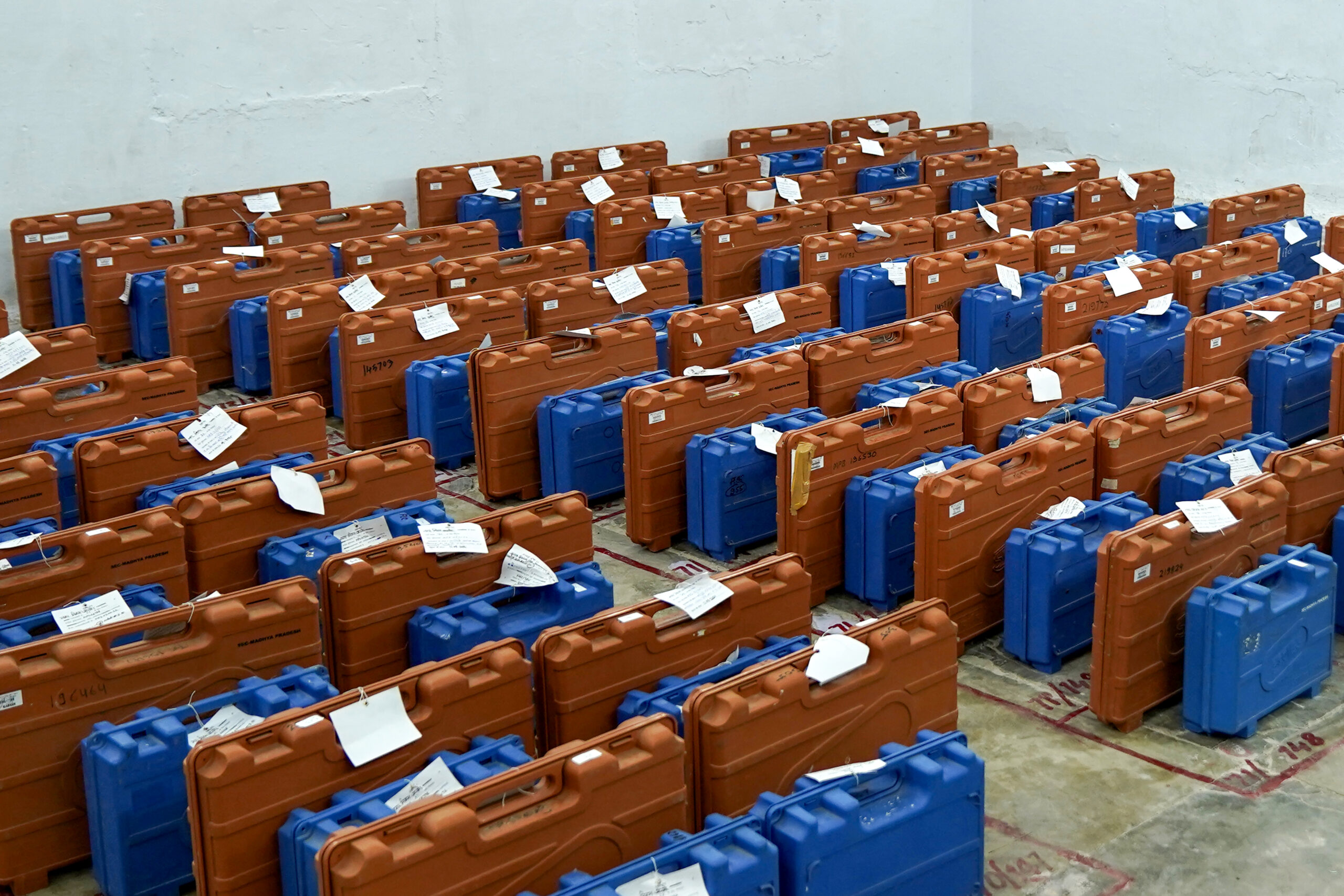 Ajmer: EVMs Ahead of Rajasthan Municipal Elections #Gallery Ajmer: EVMs Ahead of Rajasthan Municipal Elections #Gallery