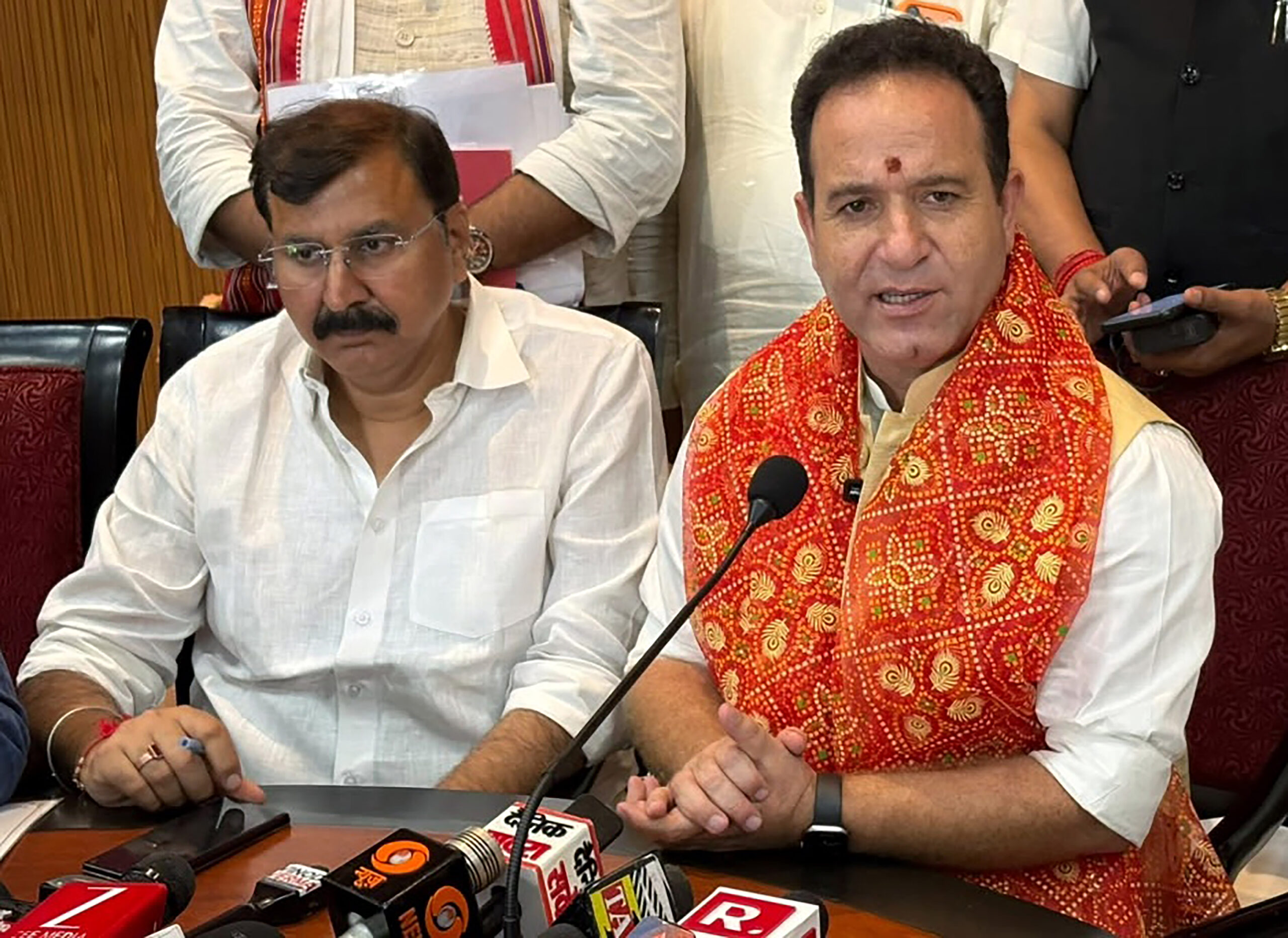 Jammu: Sunil Sharma meets public delegations #Gallery Jammu: Sunil Sharma meets public delegations #Gallery