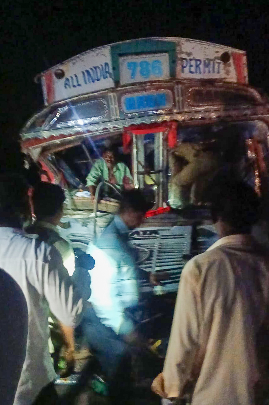 Nanded: Truck Four Wheeler Collision #Gallery Nanded: Truck Four Wheeler Collision #Gallery