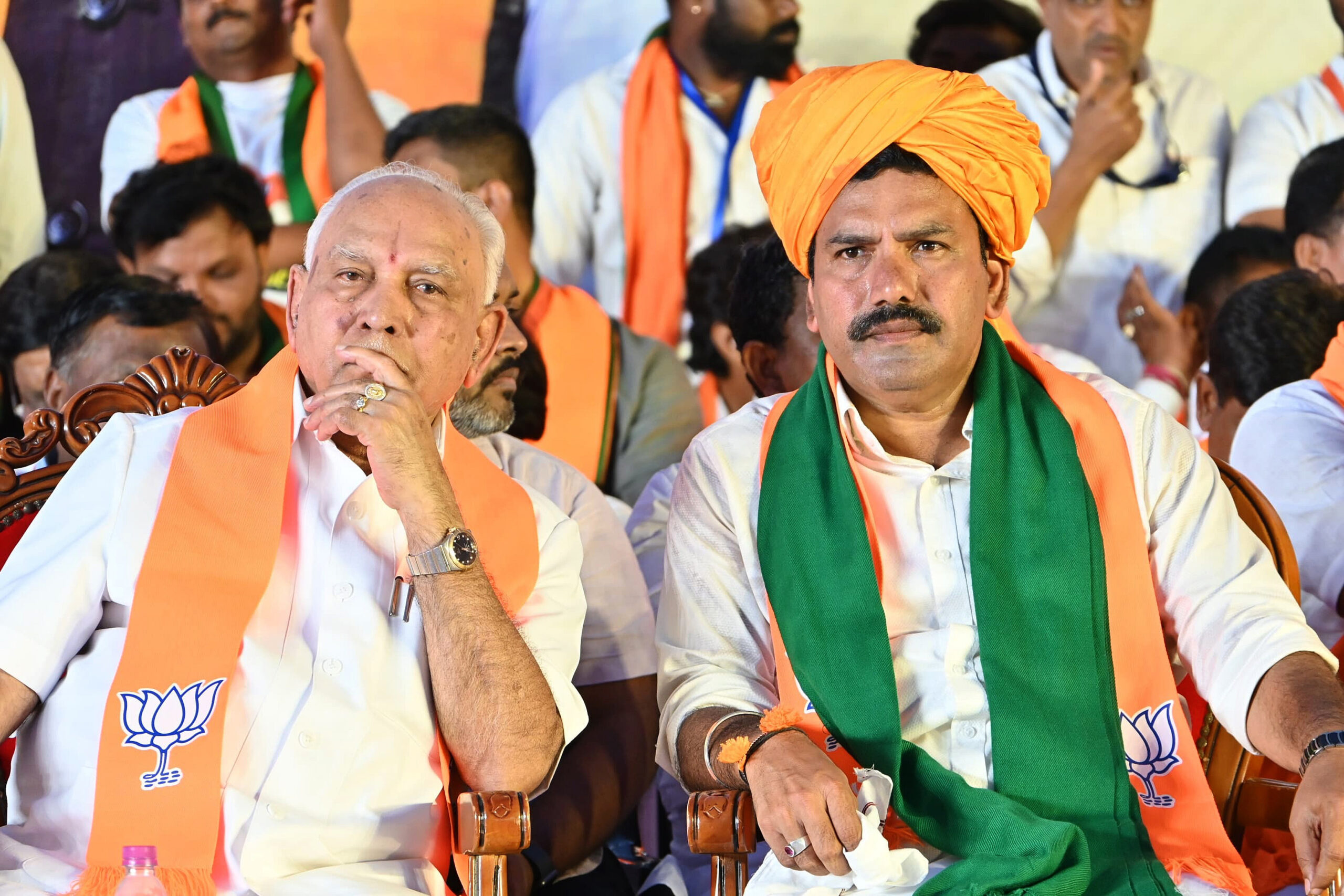 Ballari: BJP leaders and workers during ‘Ballari Chalo’ Padayatra - #Gallery Ballari: BJP leaders and workers during ‘Ballari Chalo’ Padayatra - #Gallery