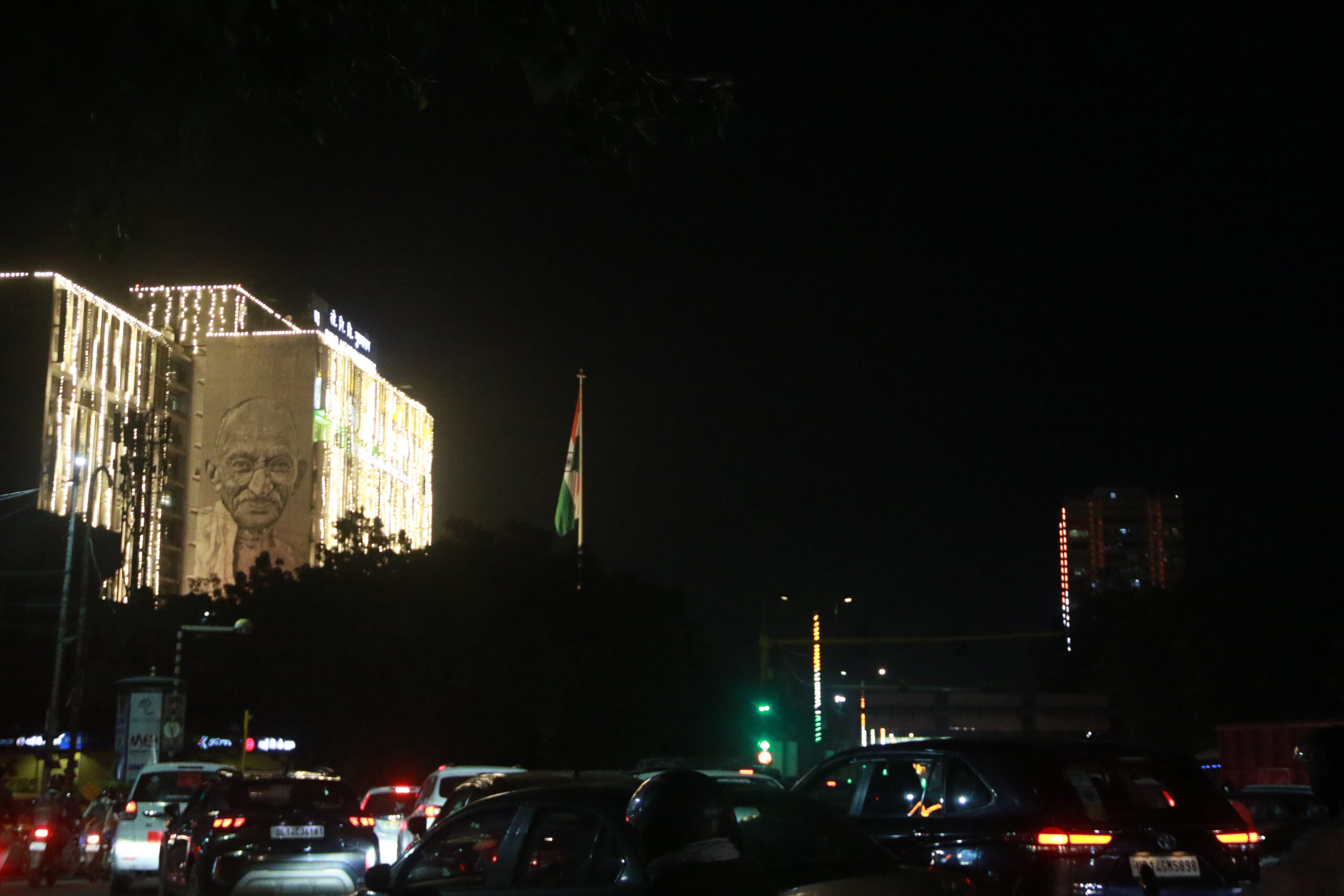 New Delhi: Delhi Police Headquarters illuminated ahead of 18th BRICS Summit #Gallery New Delhi: Delhi Police Headquarters illuminated ahead of 18th BRICS Summit #Gallery