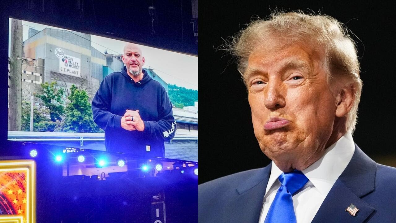 Trump makes case for Republicans at midterm convention and pitches $5,000 "dividend" (Video) Trump makes case for Republicans at midterm convention and pitches $5,000 "dividend" (Video)