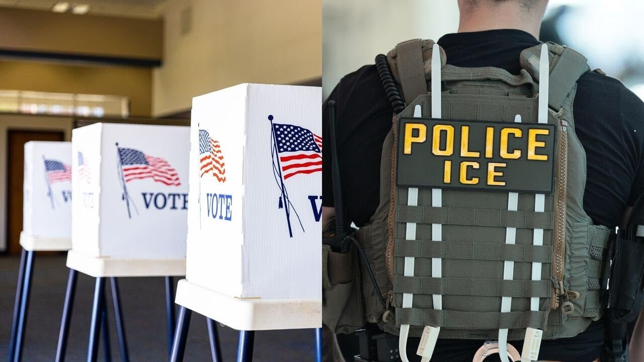 Lawsuit looks to block armed ICE agents from polling sites (Video) Lawsuit looks to block armed ICE agents from polling sites (Video)