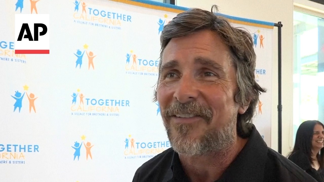 Christian Bale helps create California foster care home (Video)